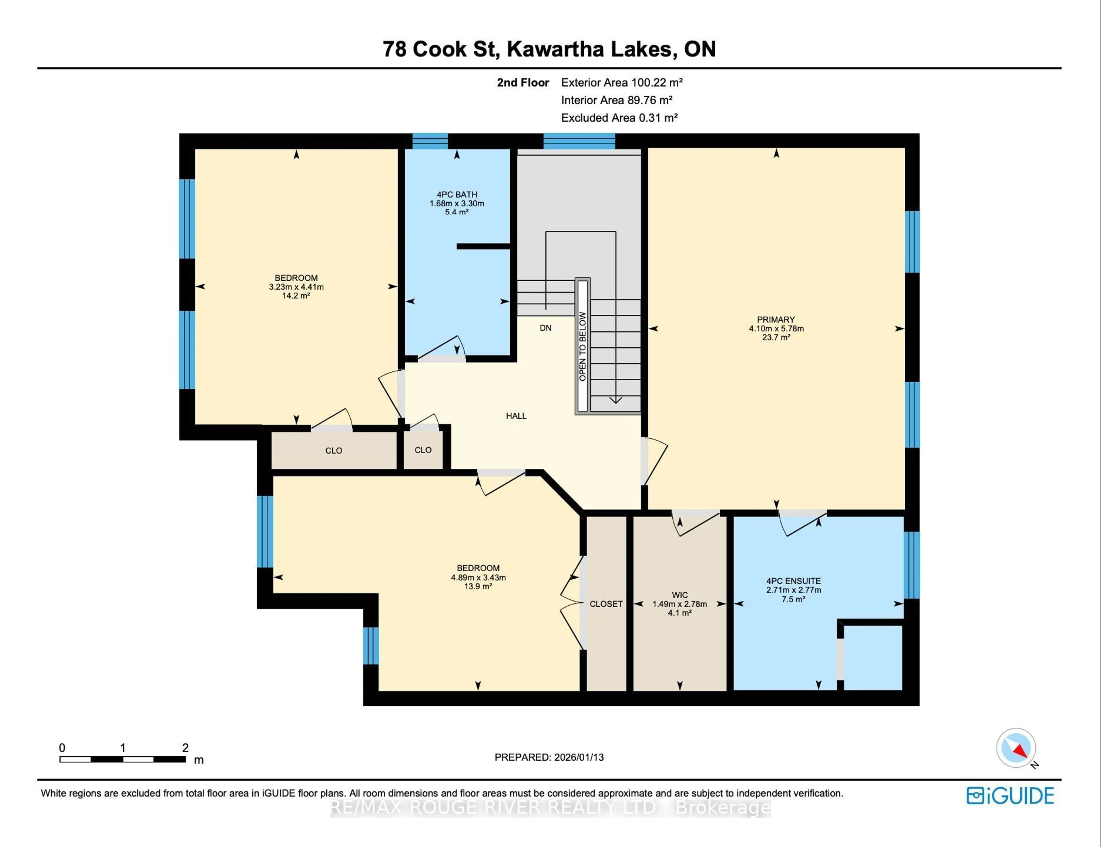 Floor plan for 78 Cook St, Kawartha Lakes Ontario K9V 0C7