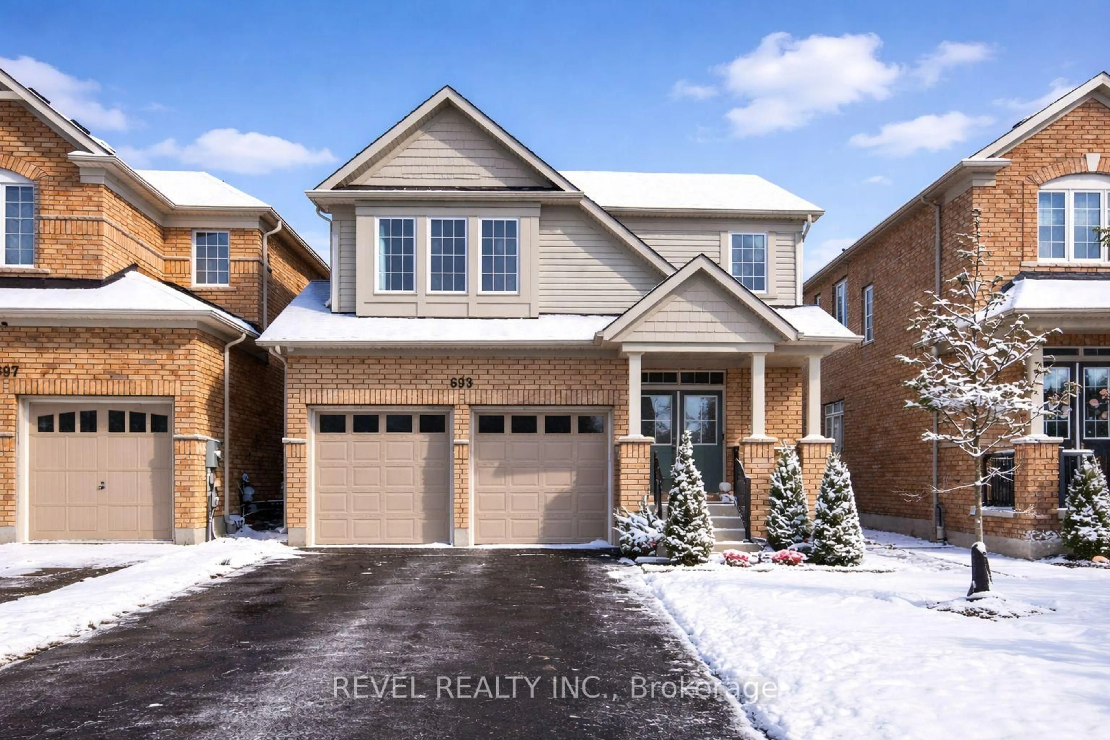 Home with brick exterior material, street for 693 Mcmullen St, Shelburne Ontario L9V 3X4