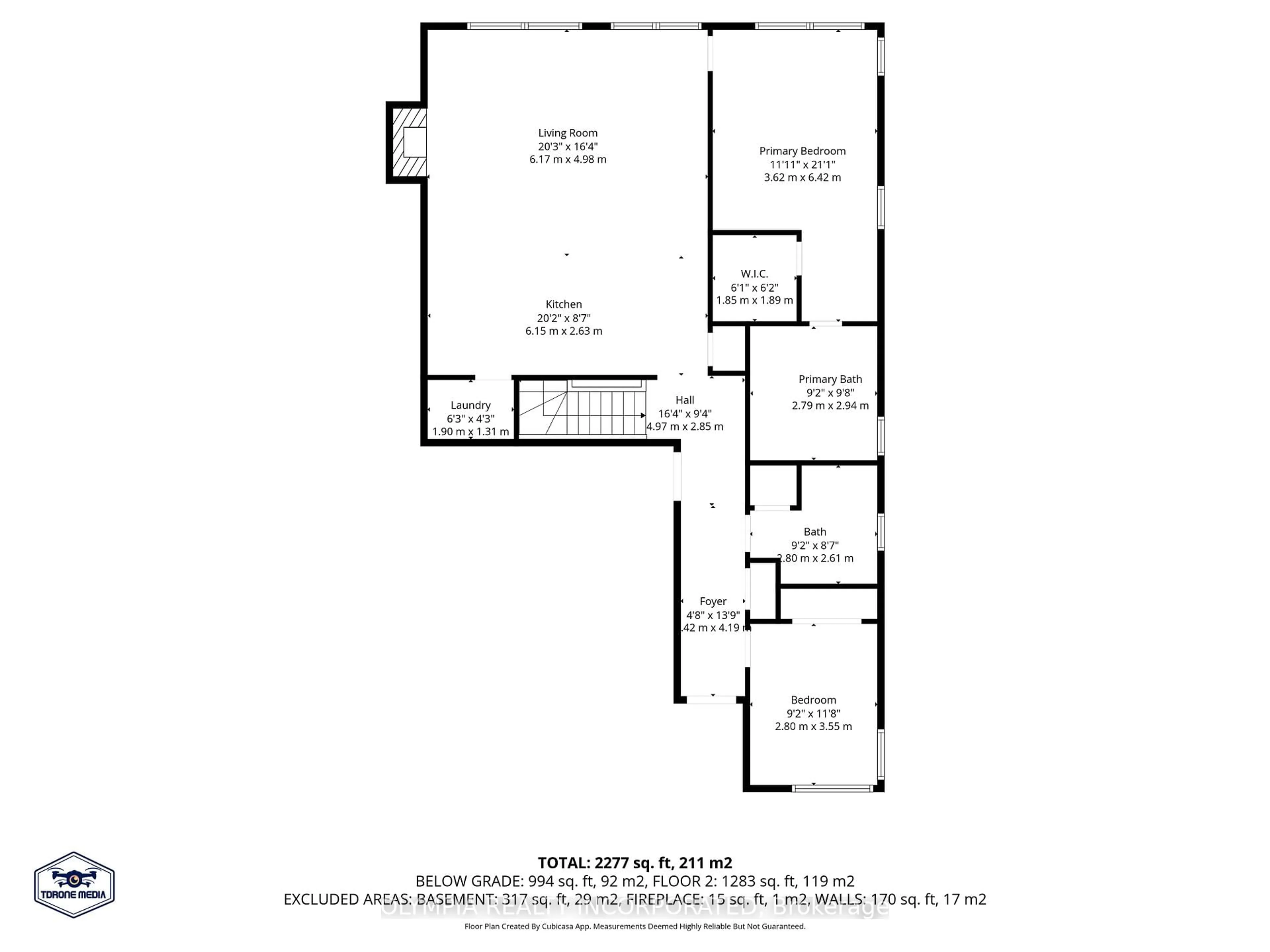 Floor plan for 8974 Willoughby Dr #19, Niagara Falls Ontario L2G 0Y7