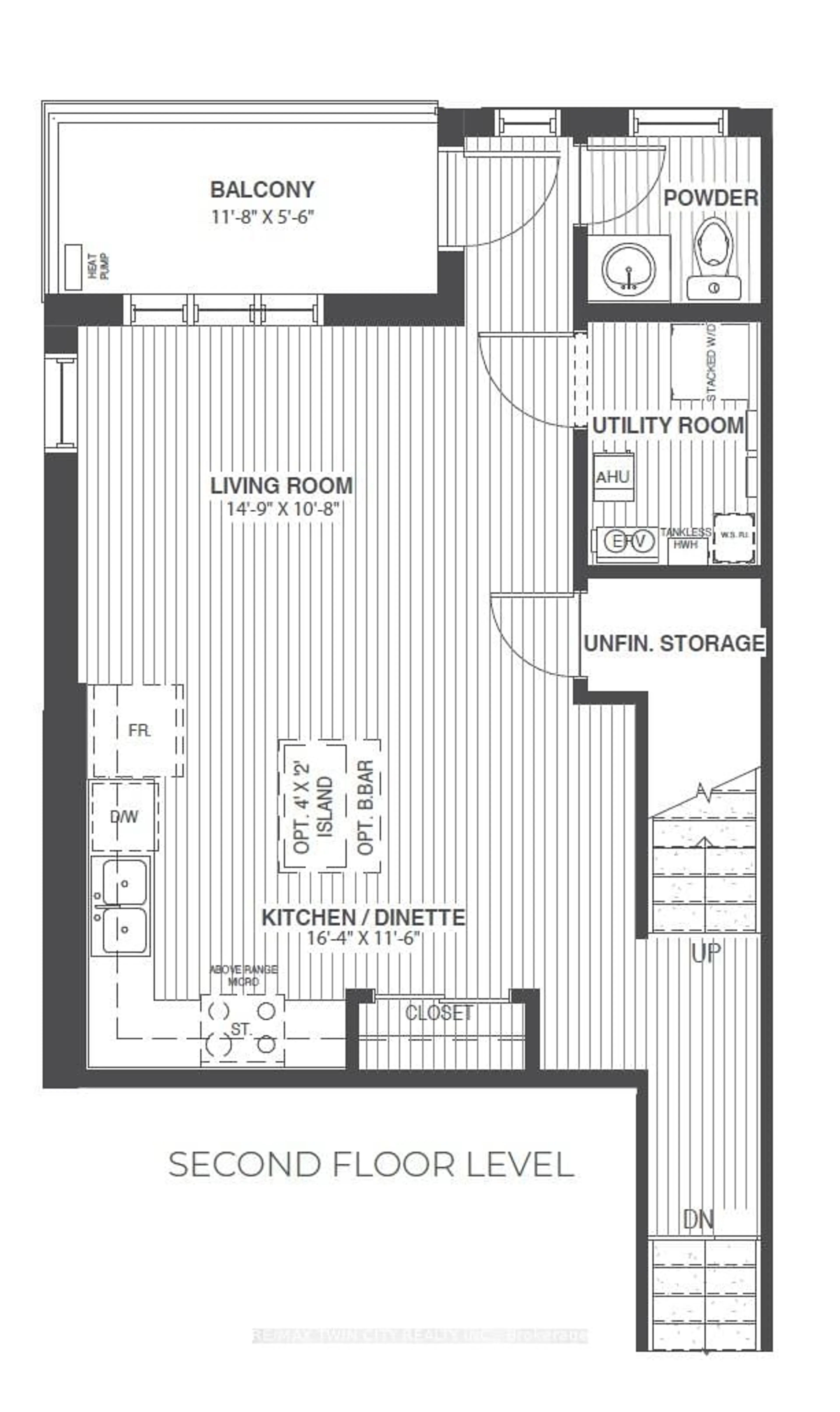 Floor plan for 2139 Strasburg Rd #4, Kitchener Ontario N2L 0C7