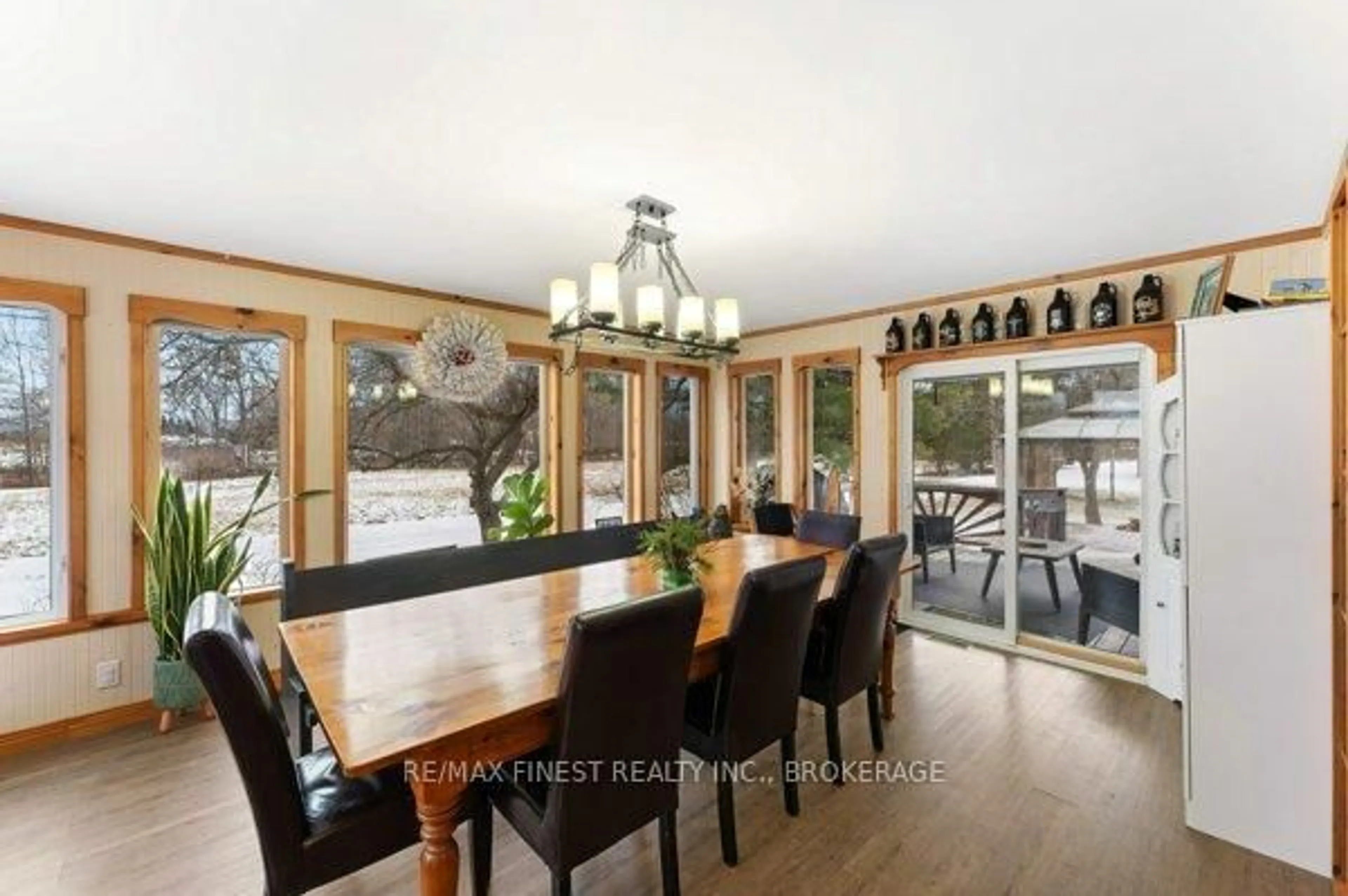 Dining room, wood/laminate floor for 174 County Road 4, Bath Ontario K0H 1G0