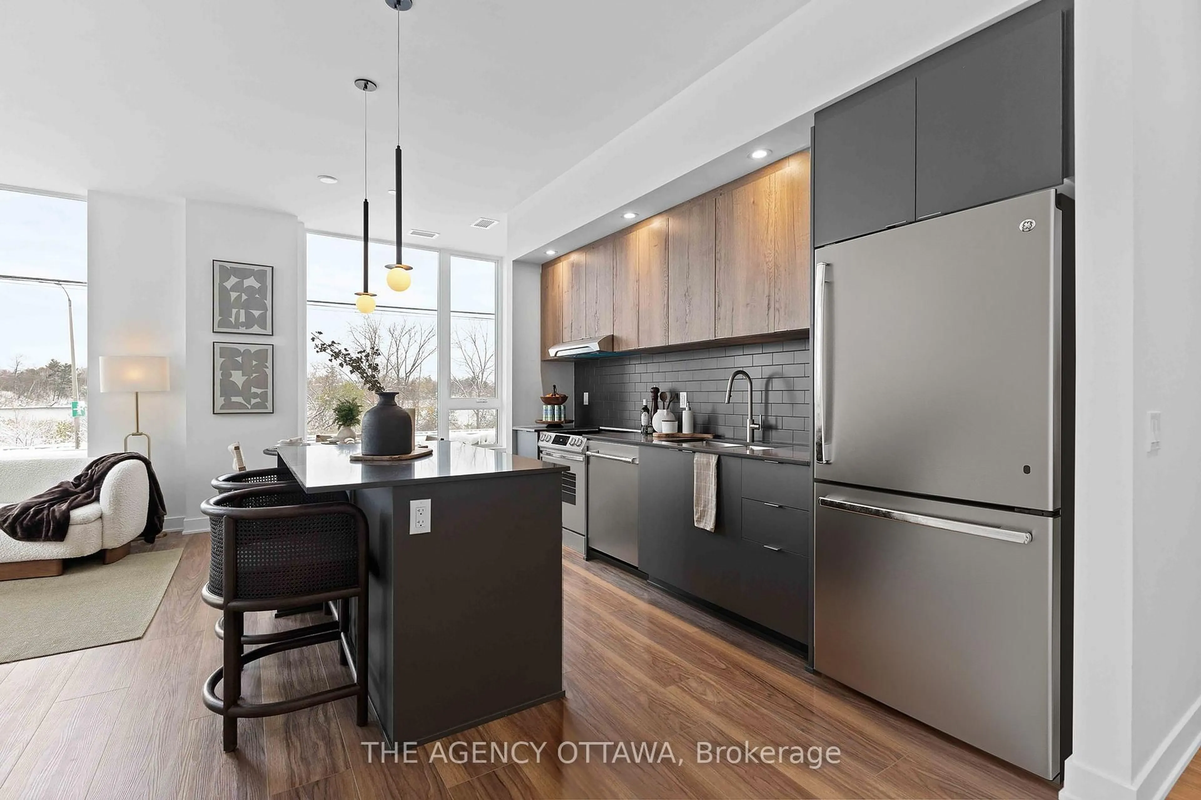 Open concept kitchen, unknown for 3071 Riverside Dr #101, Ottawa Ontario K1V 9R2