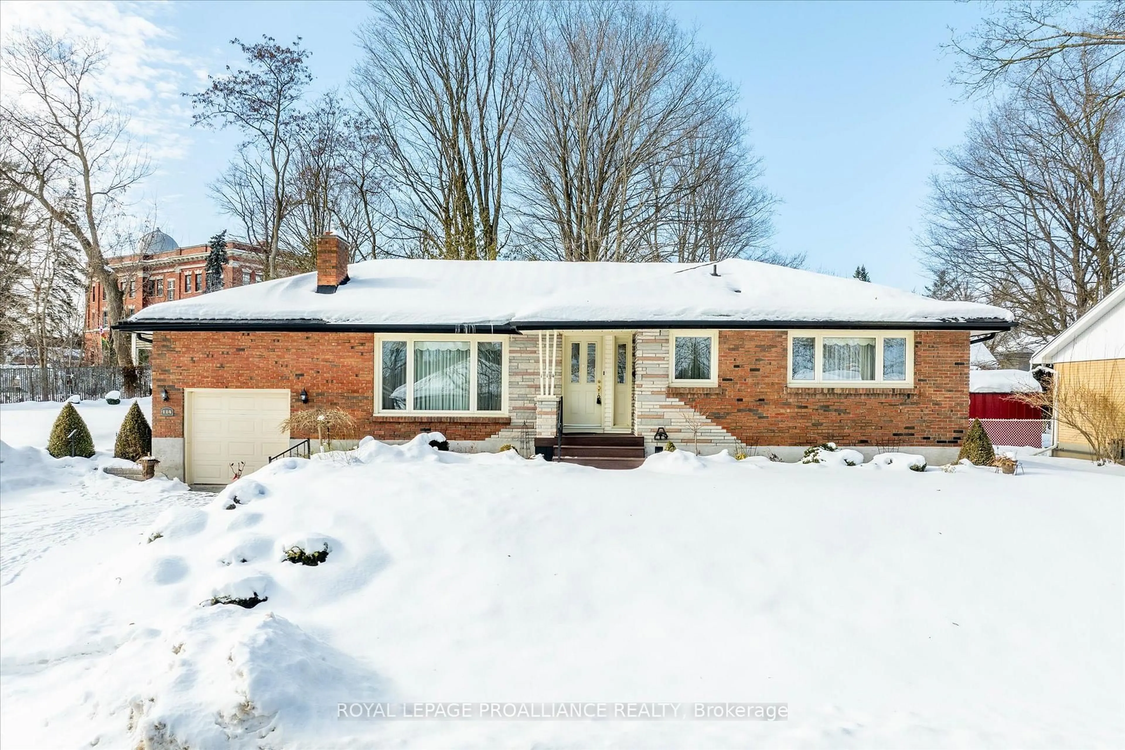 Home with brick exterior material, street for 114 O'Carroll Ave, Peterborough Ontario K9H 4V3