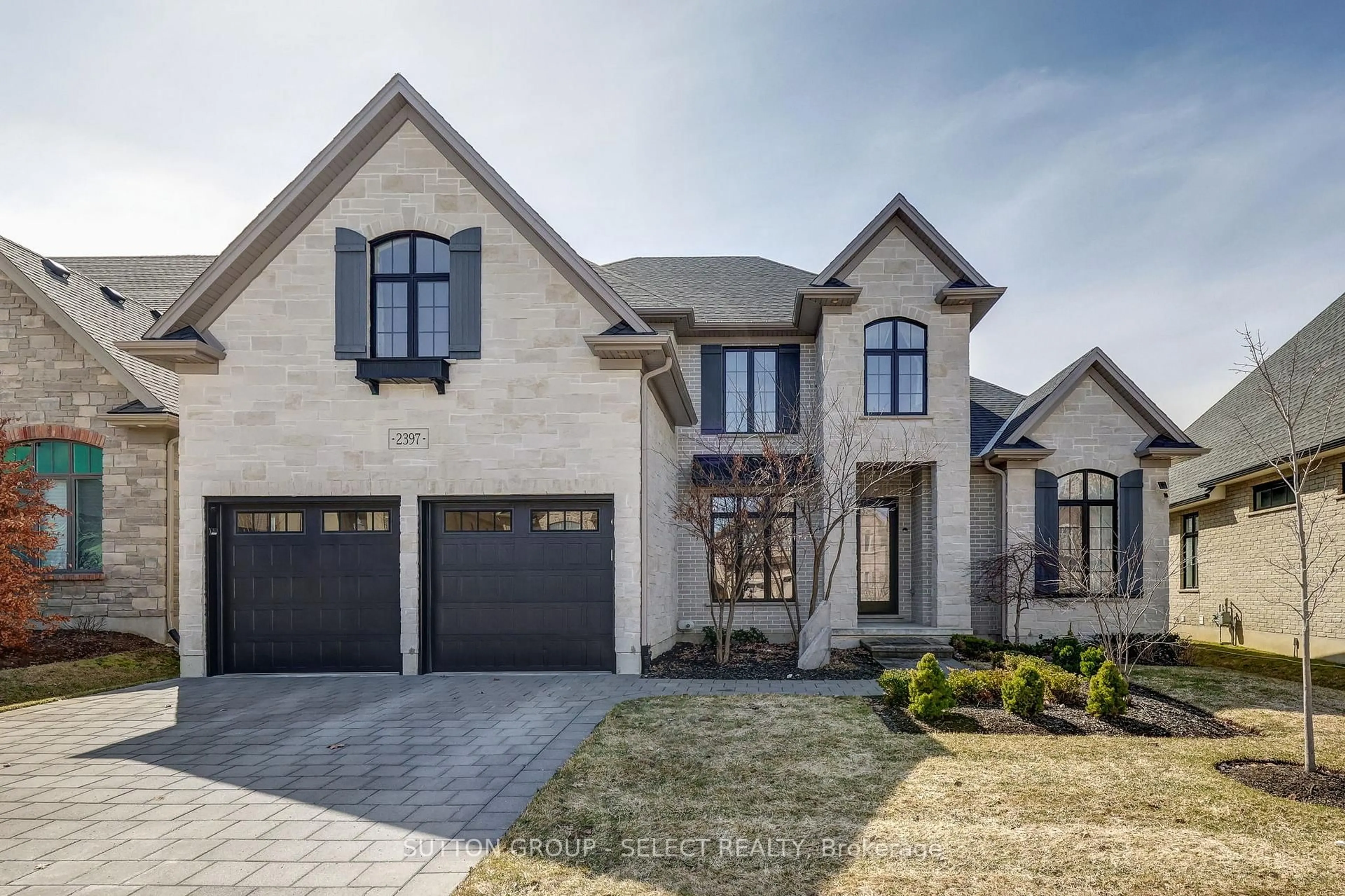 Home with brick exterior material, street for 2397 MEADOWLANDS Way, London North Ontario N6G 5L8