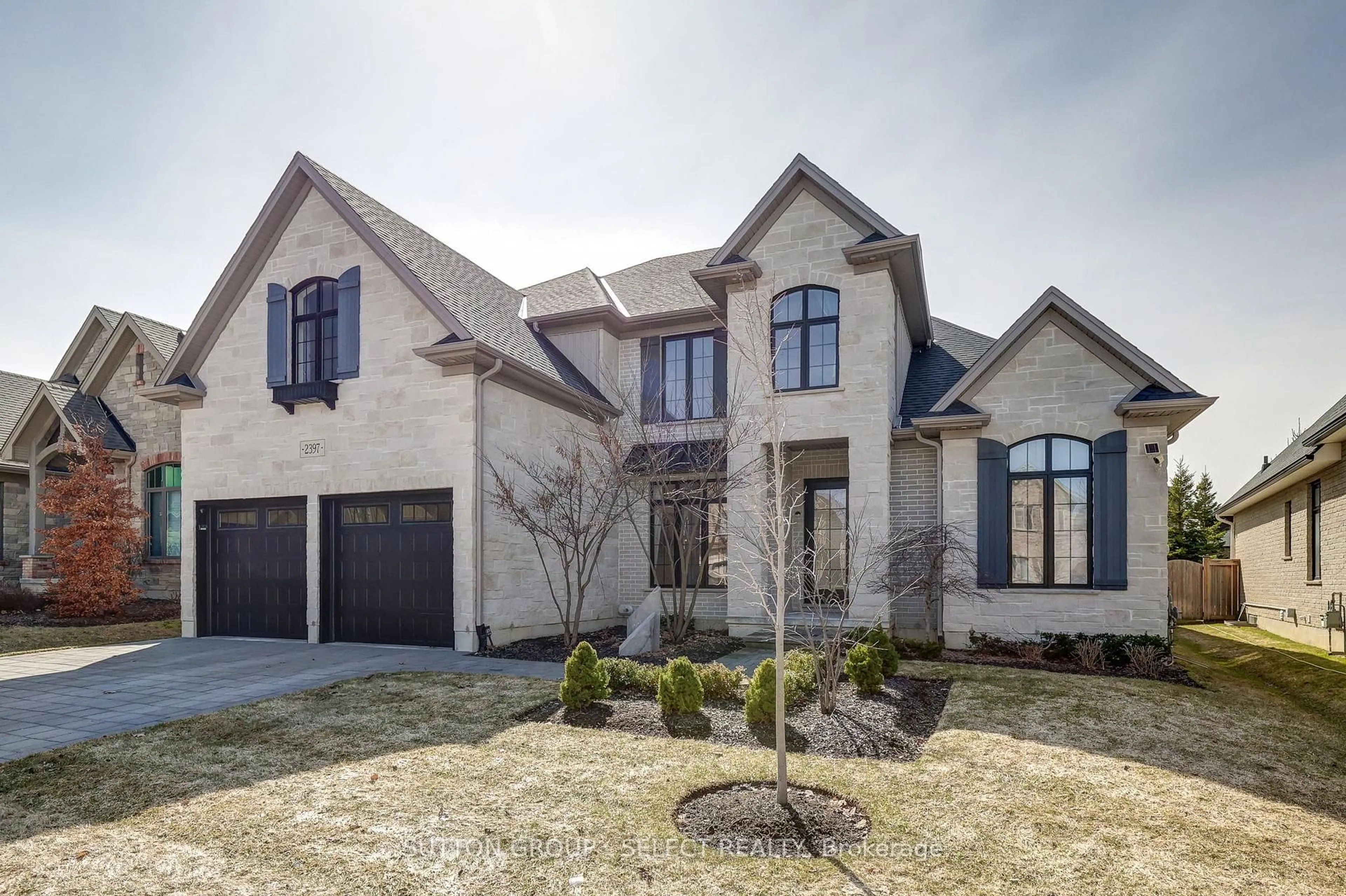 Home with brick exterior material, street for 2397 MEADOWLANDS Way, London North Ontario N6G 5L8