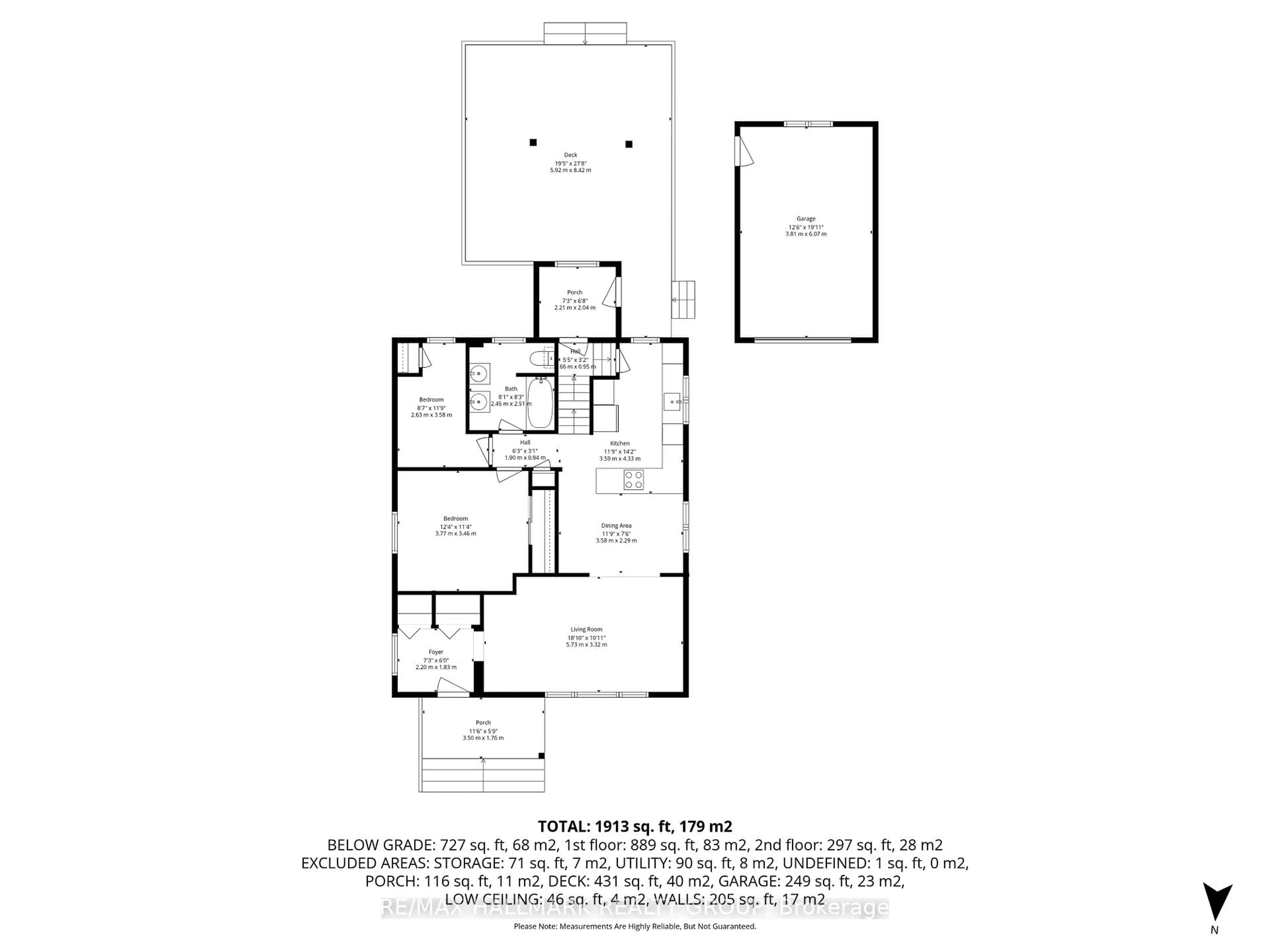 Floor plan for 170 Donald St, Ottawa Ontario K1K 1M9