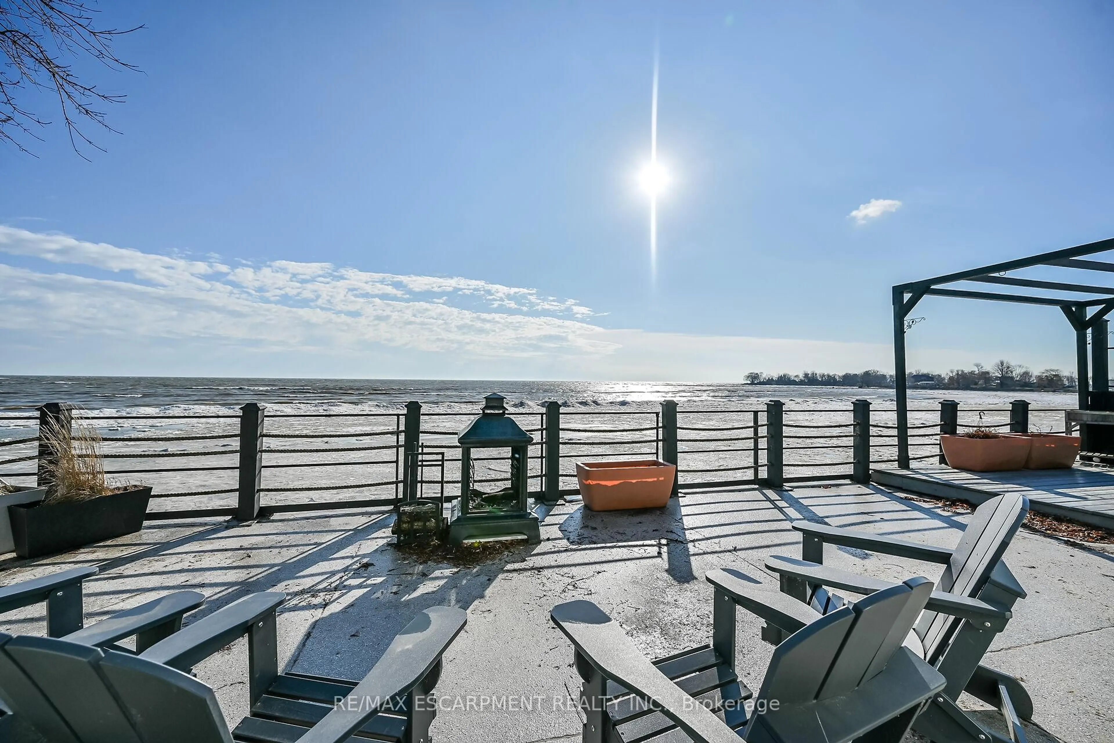 Patio, water/lake/river/ocean view for 1200 LAKESHORE Rd, Haldimand Ontario N0A 1P0