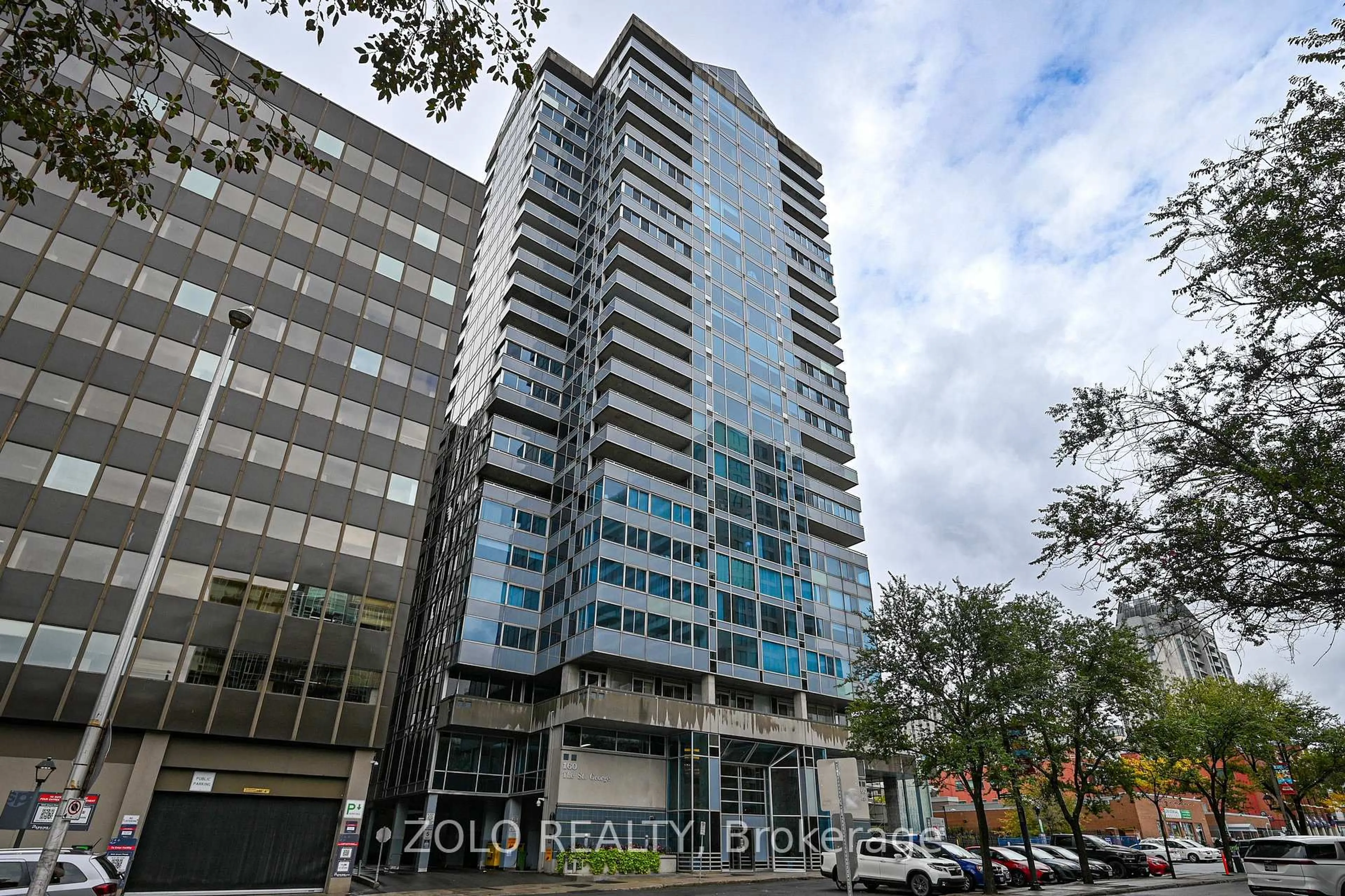 A pic from outside/outdoor area/front of a property/back of a property/a pic from drone, building for 160 George St #1101, Ottawa Ontario K1N 9M2