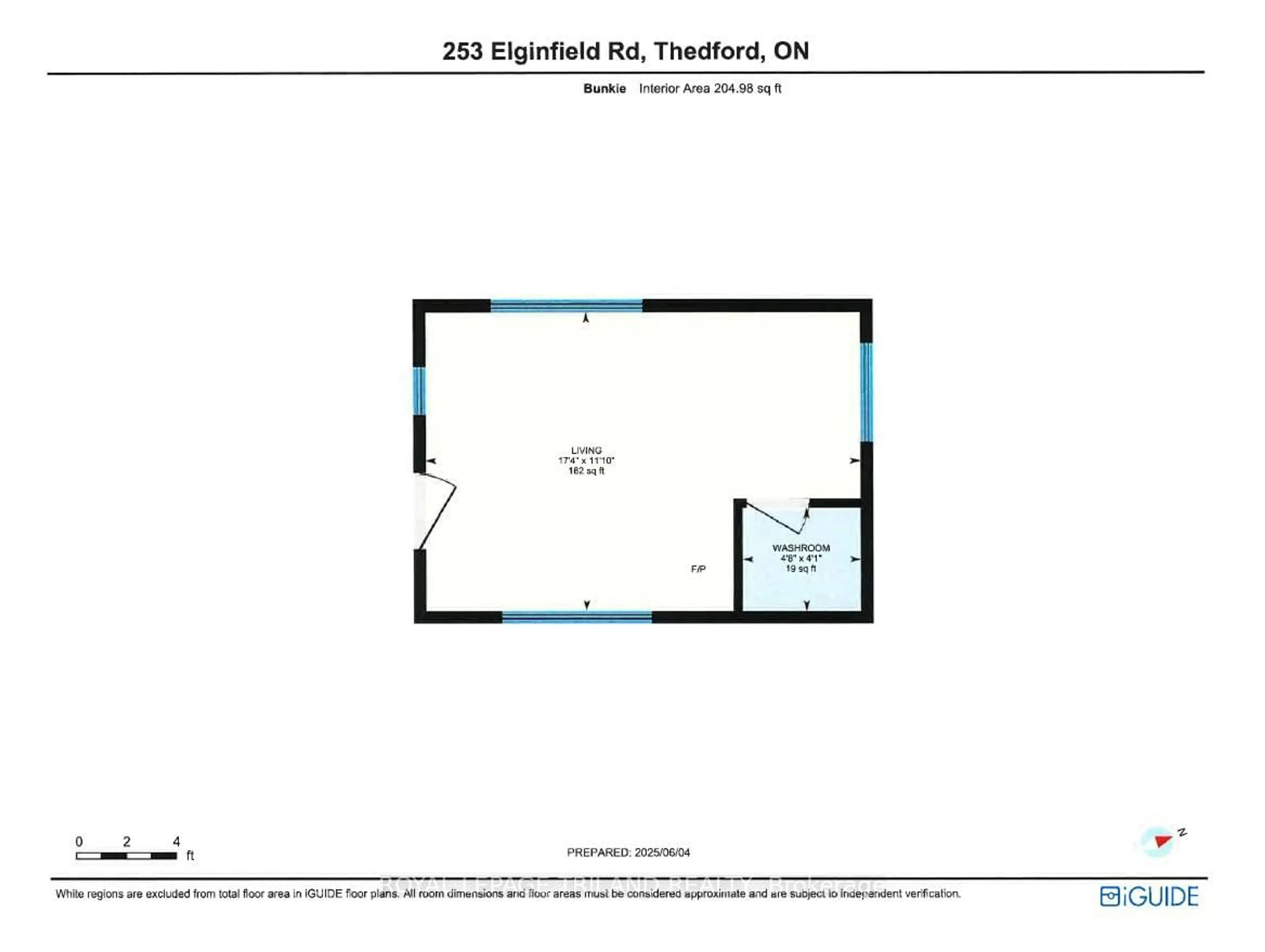 Floor plan for 253 Elginfield Rd, North Middlesex Ontario N0M 2K0