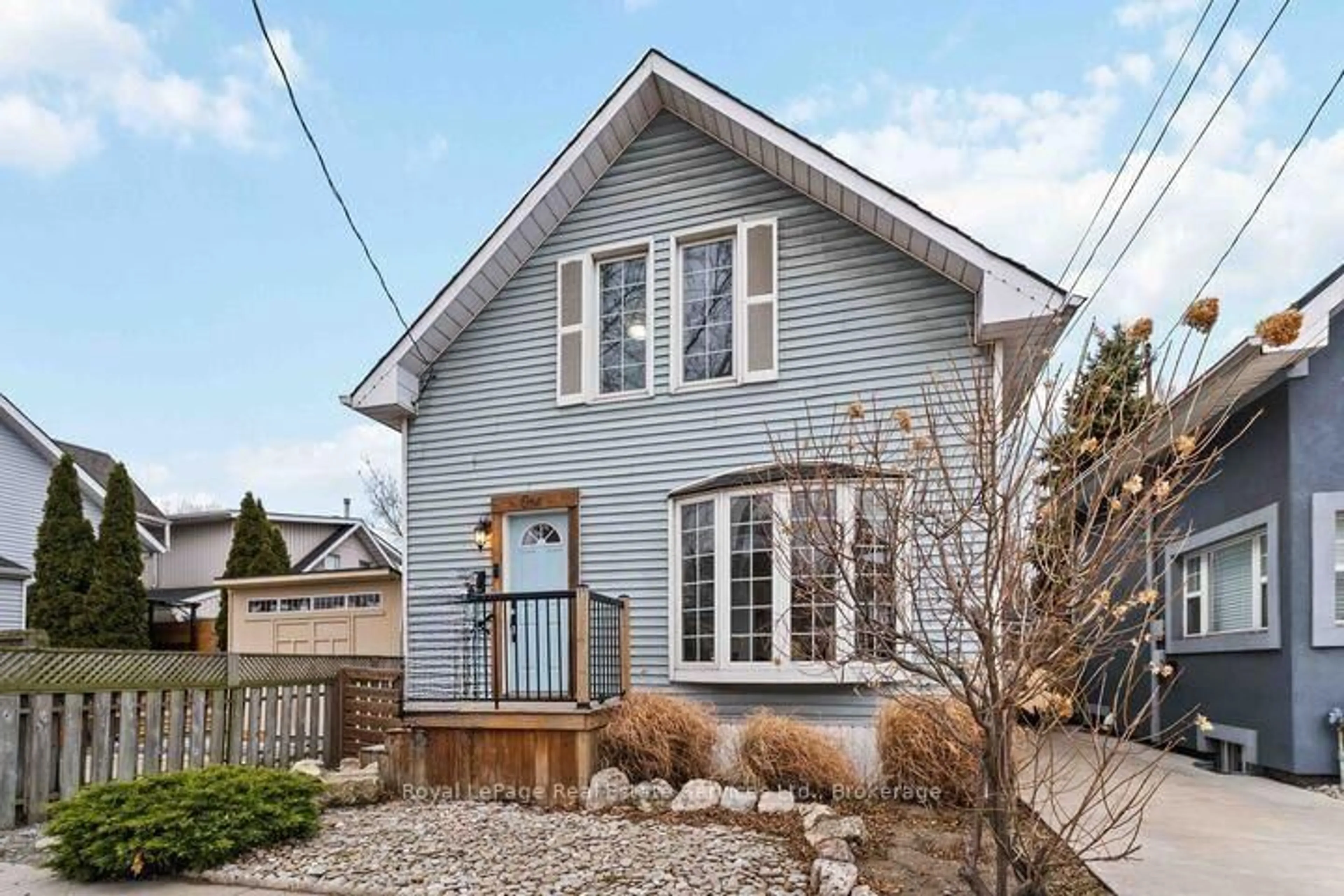 Home with vinyl exterior material, street for 1 Mareve Ave, Hamilton Ontario L8H 7A7