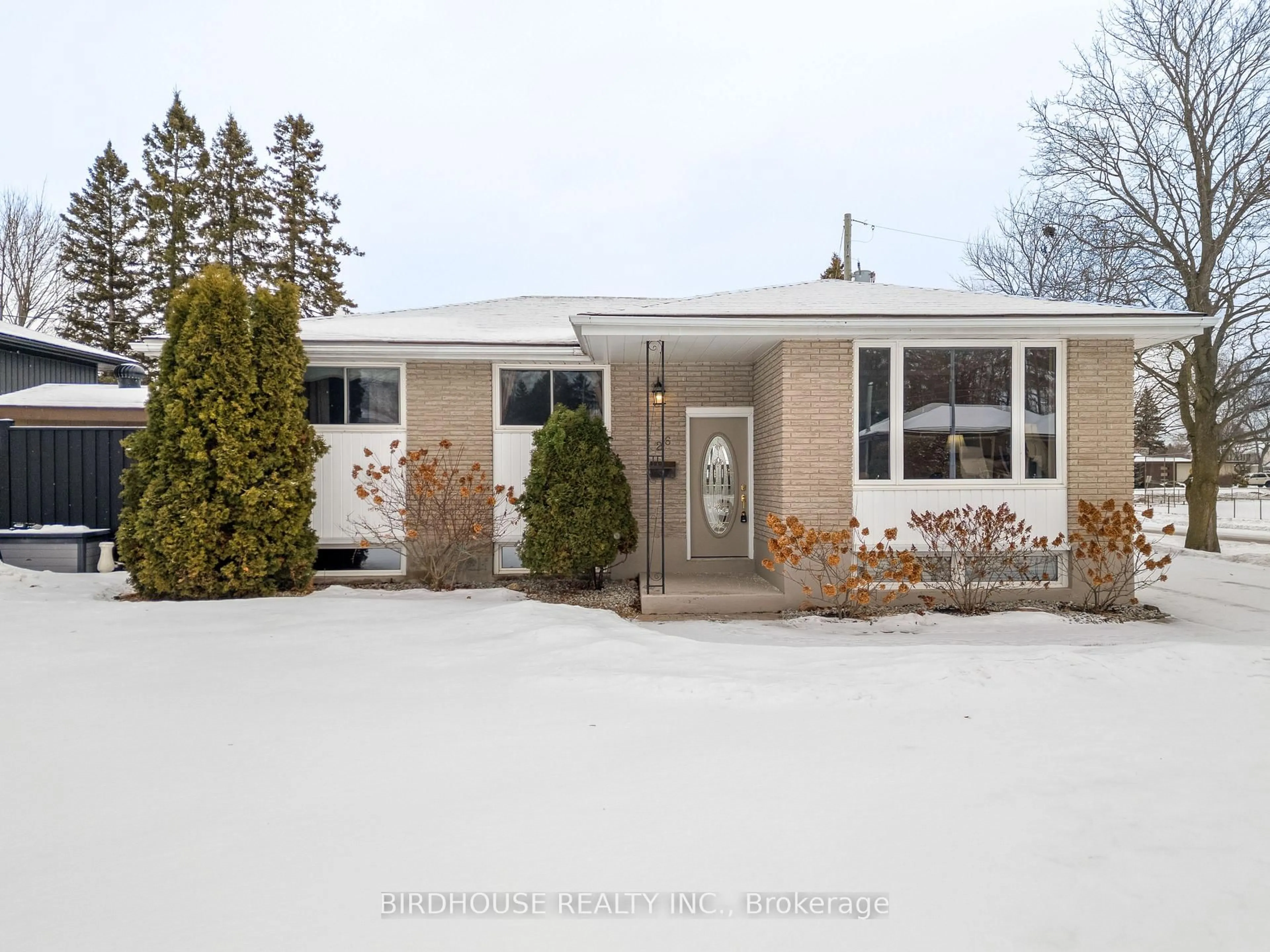 Home with vinyl exterior material, street for 26 Rosemary Dr, Kawartha Lakes Ontario K9V 4P8