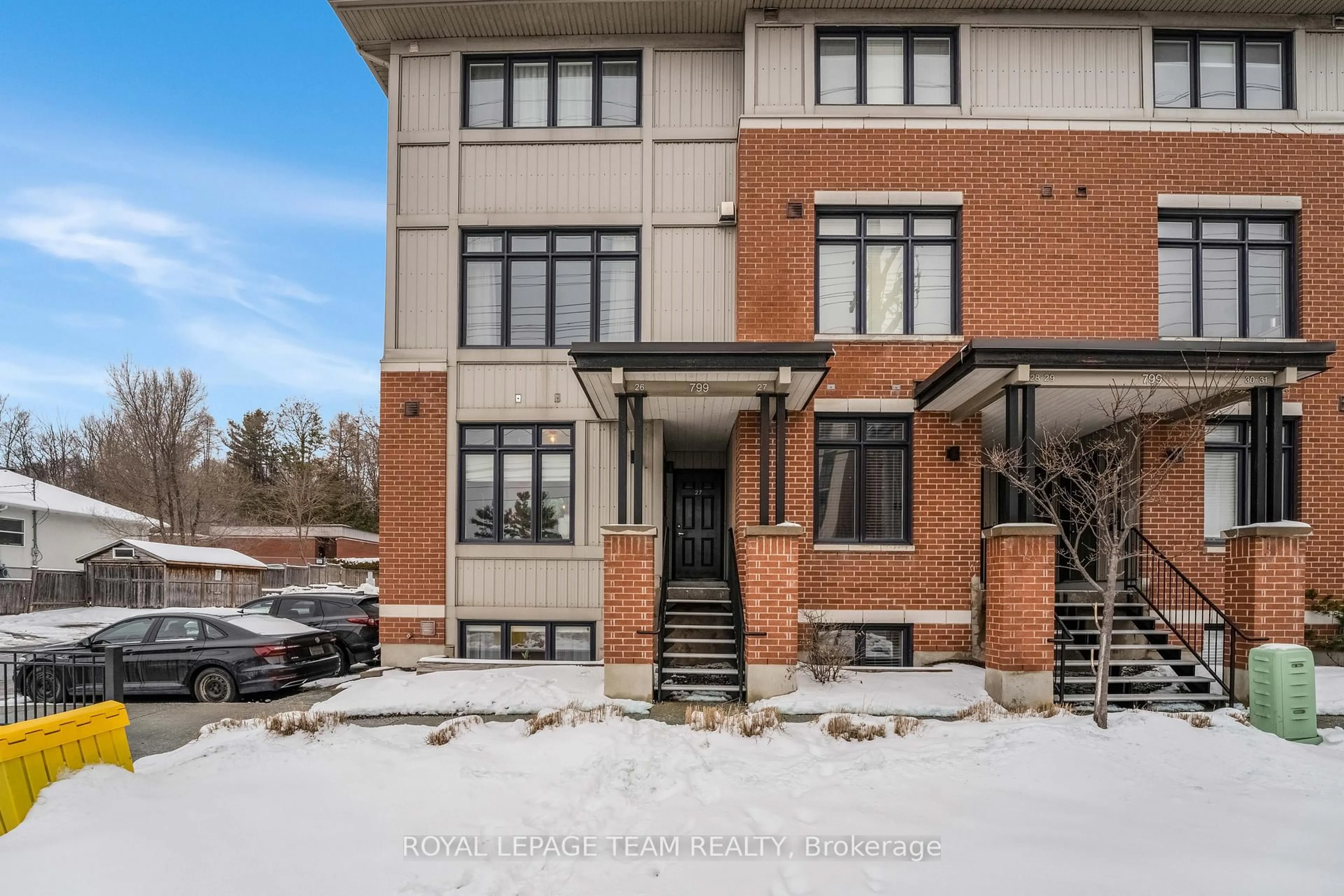 Home with brick exterior material, street for 799 Montreal Rd #26, Ottawa Ontario K1K 0S9