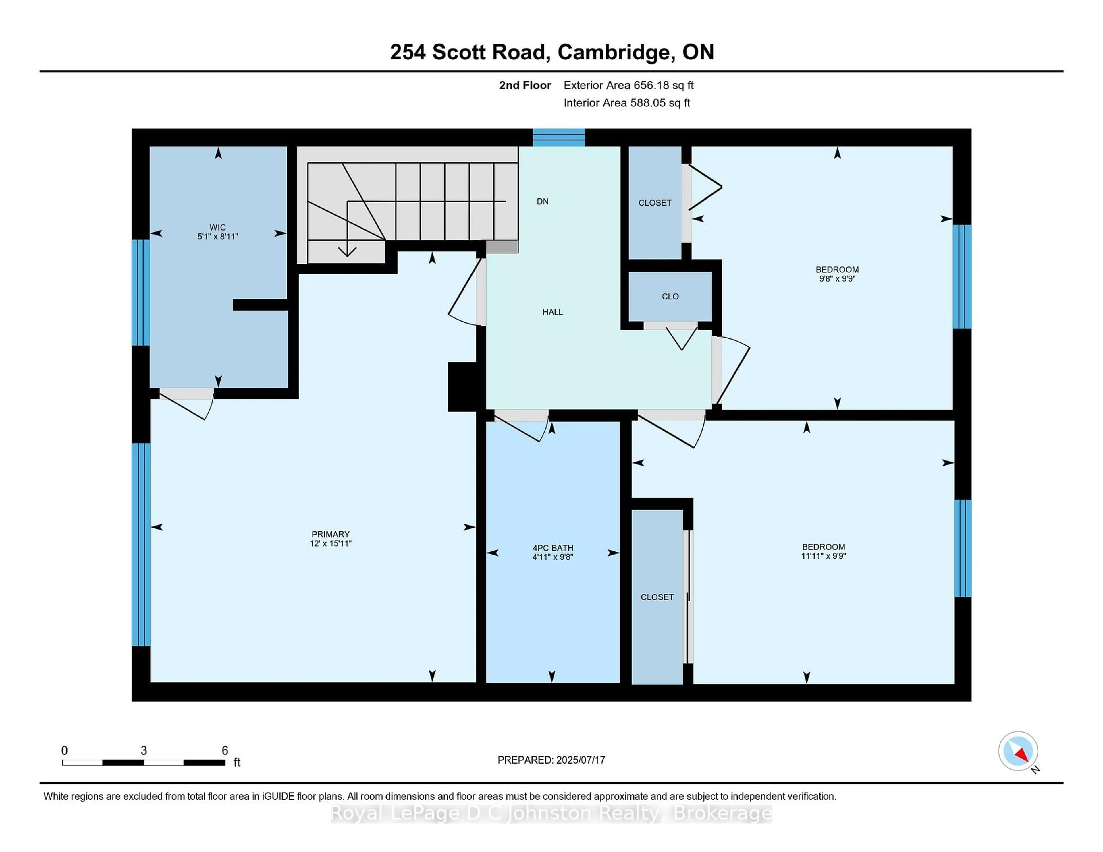 Floor plan for 254 Scott Rd, Cambridge Ontario N3C 3W8