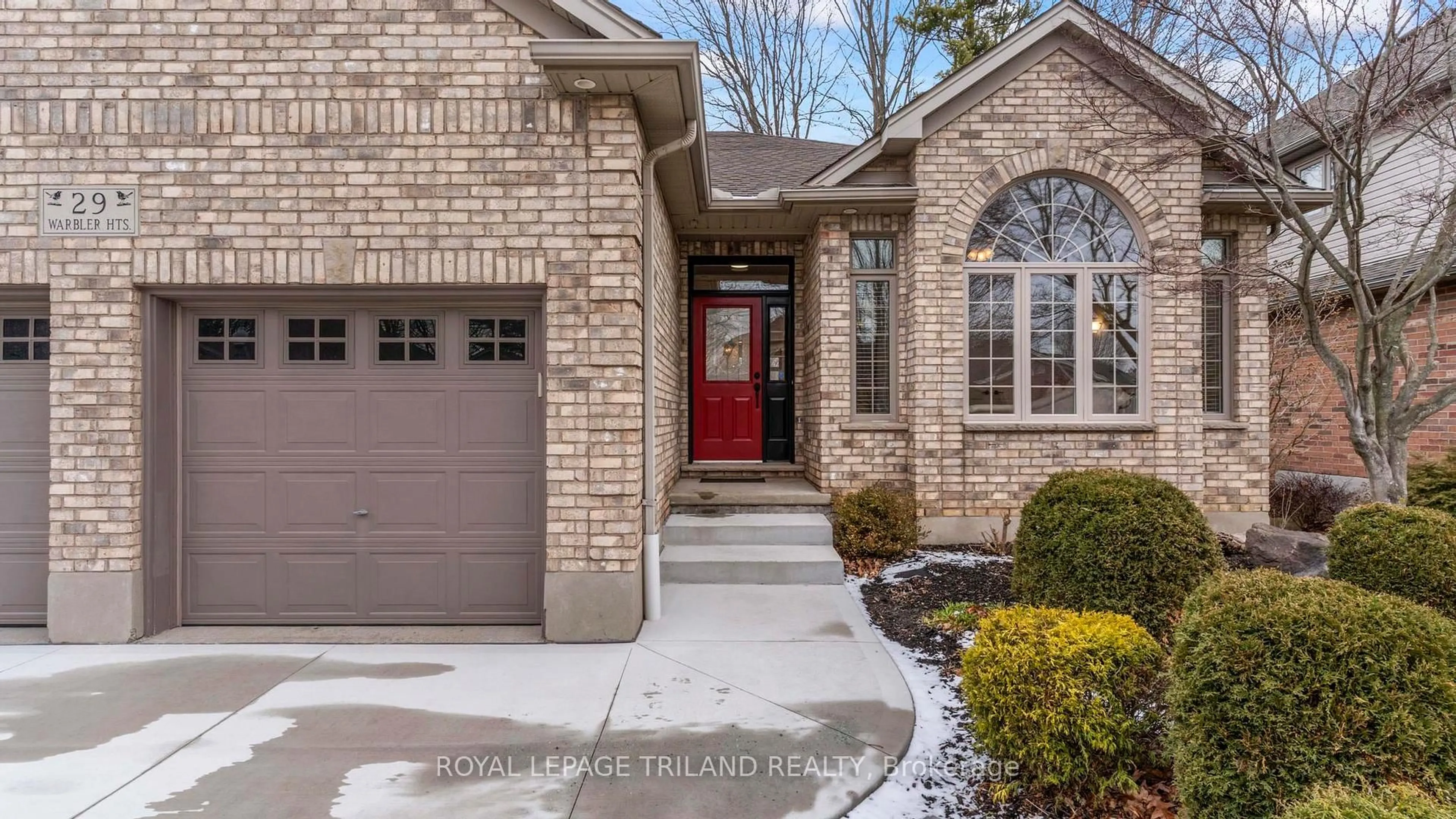 Home with brick exterior material, street for 29 WARBLER Hts, St. Thomas Ontario N5R 6J5