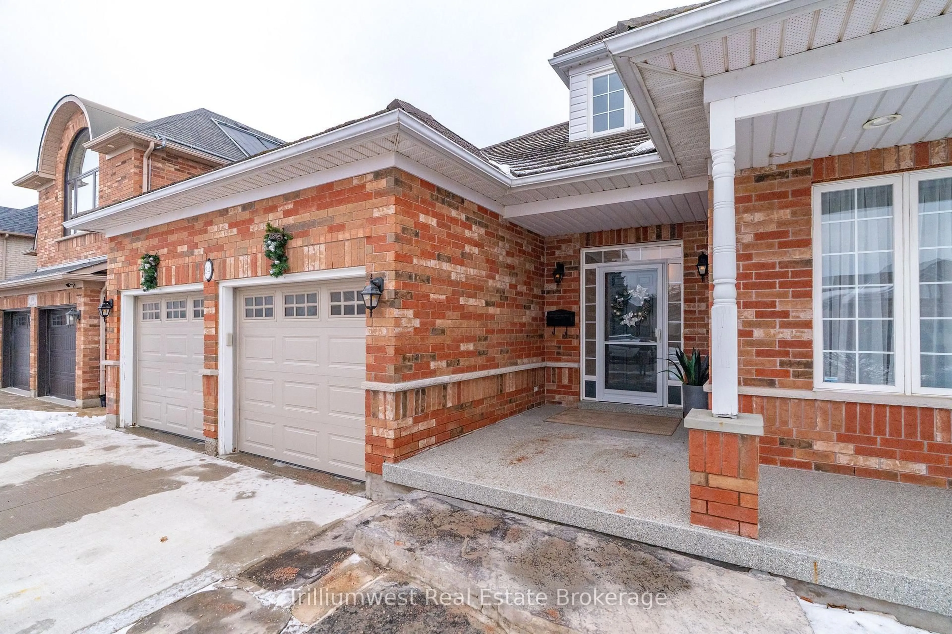 Home with brick exterior material, street for 84 Drinkwater Dr, Cambridge Ontario N1P 1G5