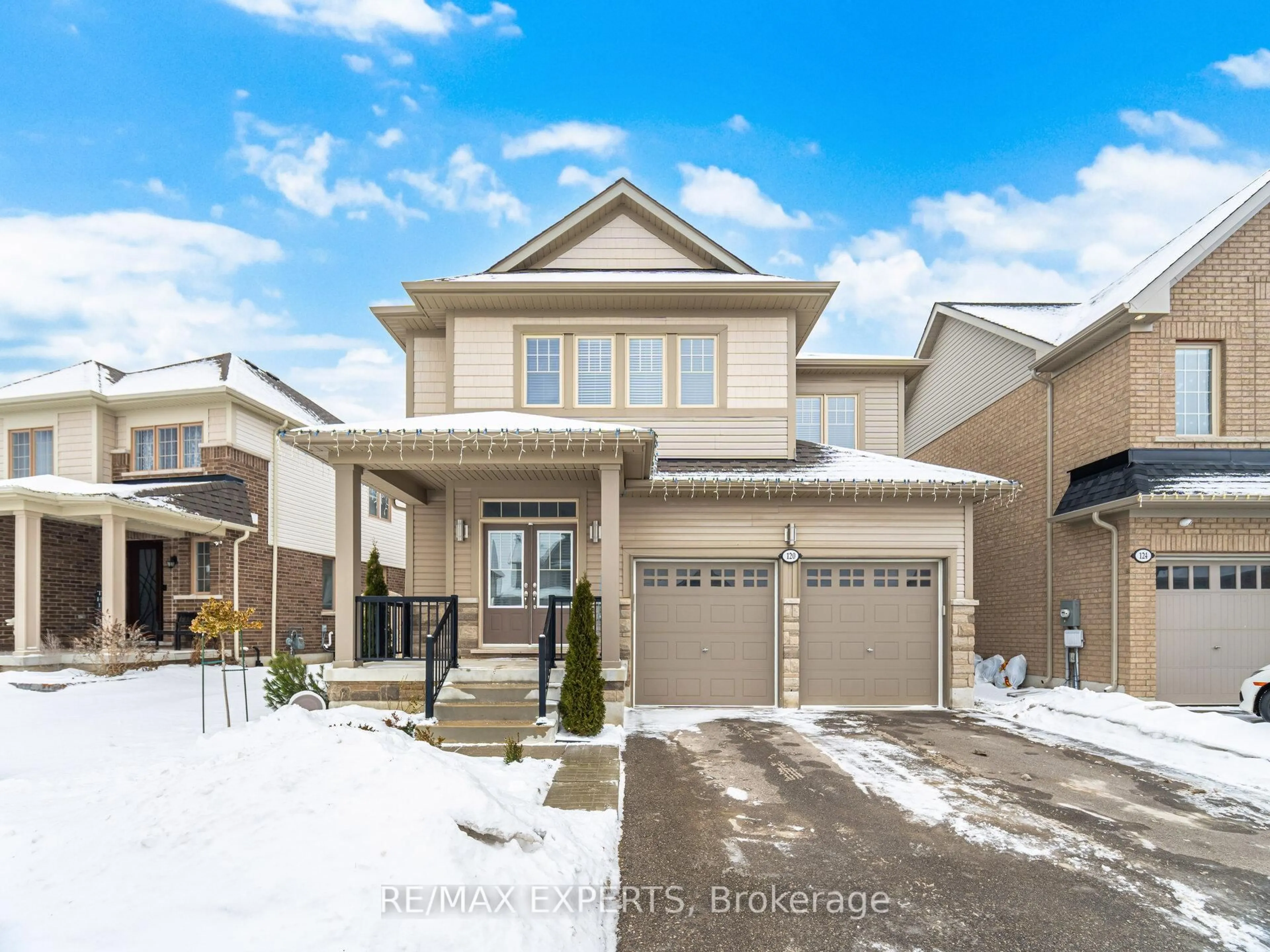 Home with brick exterior material, street for 120 Farley Rd, Centre Wellington Ontario N1M 0H2