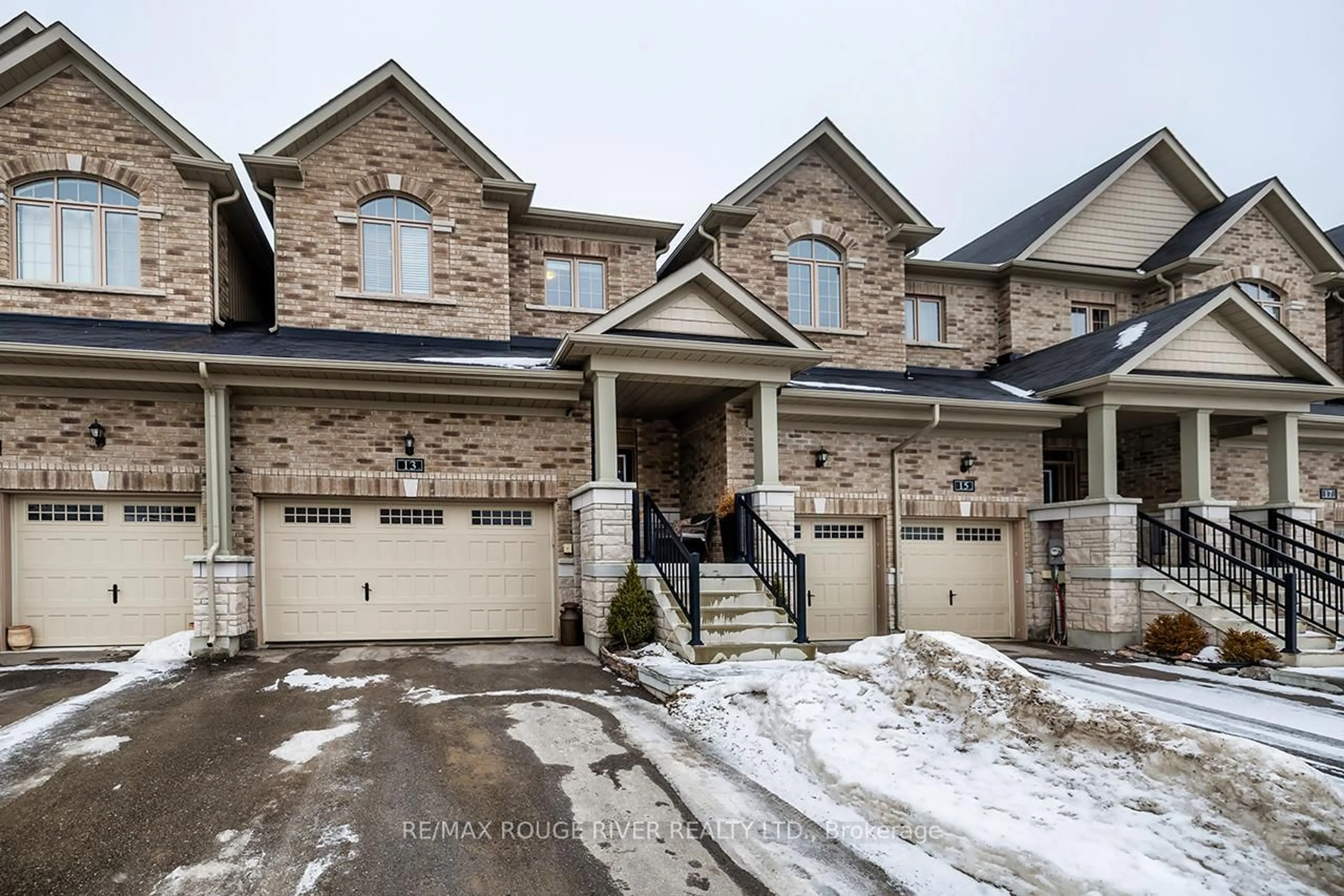 Home with brick exterior material, street for 13 Highlands Blvd, Cavan Monaghan Ontario L0A 1G0