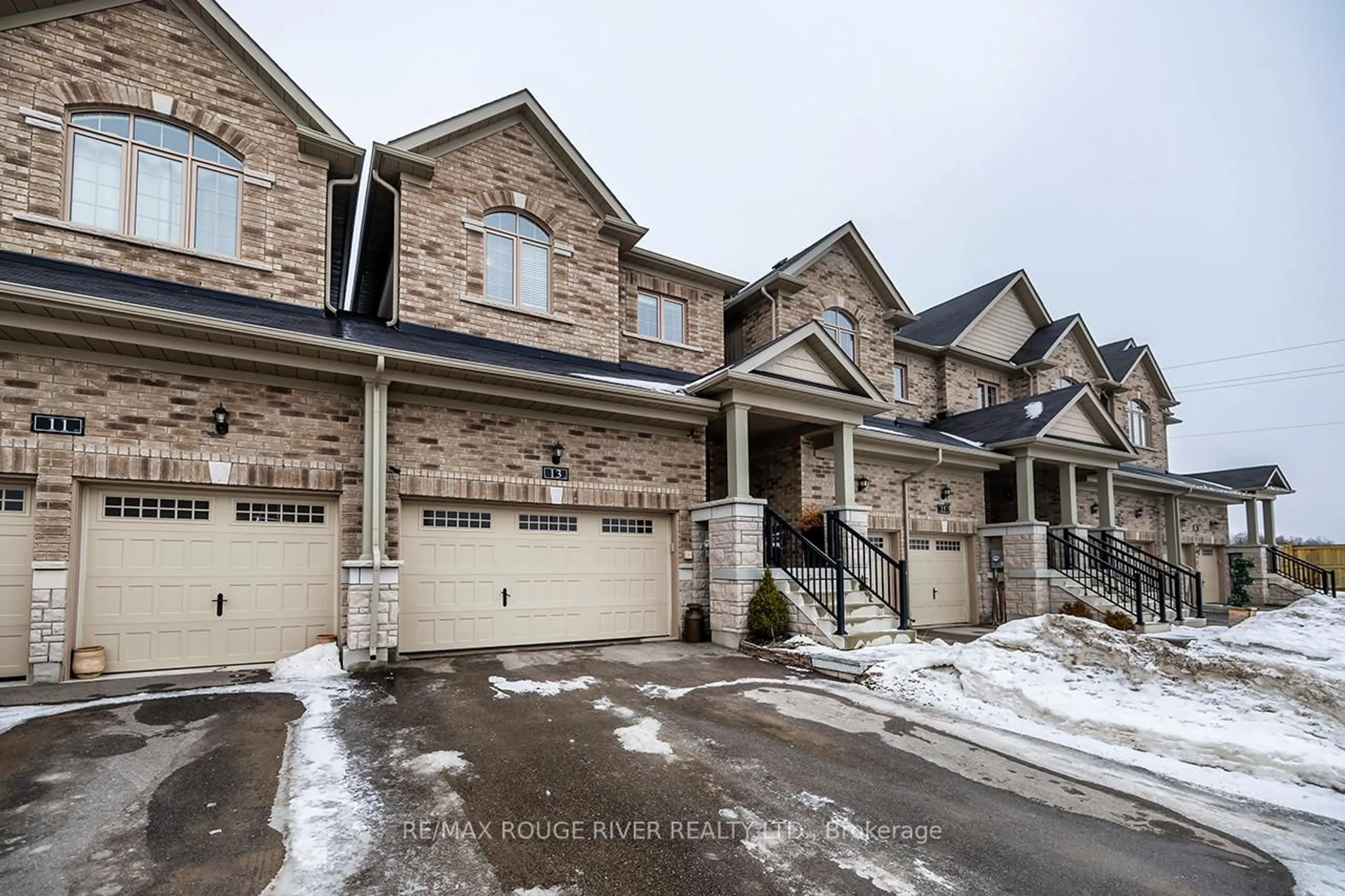 Home with brick exterior material, street for 13 Highlands Blvd, Cavan Monaghan Ontario L0A 1G0