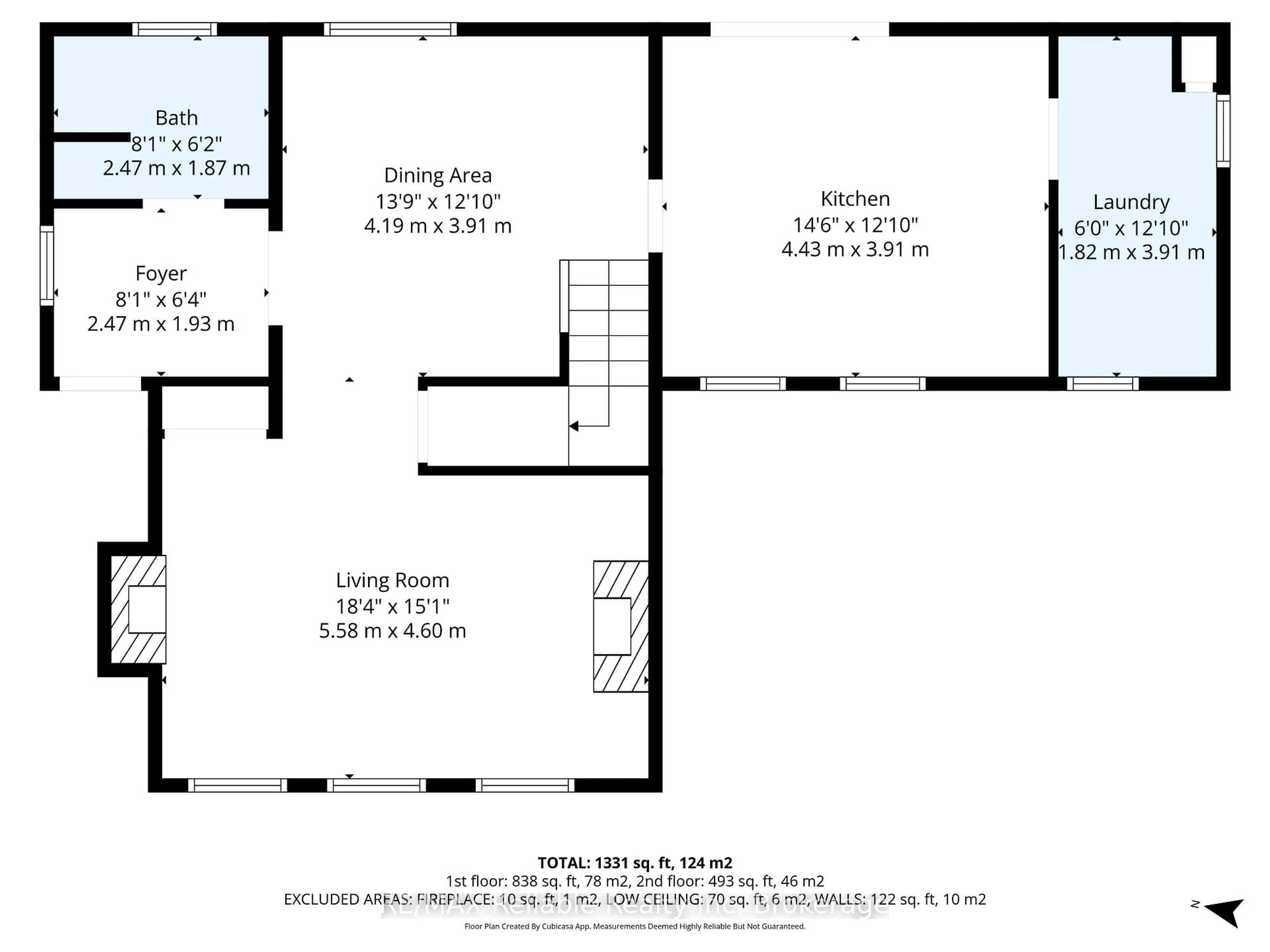Floor plan for 140 Orchard St, South Huron Ontario N0M 1S3