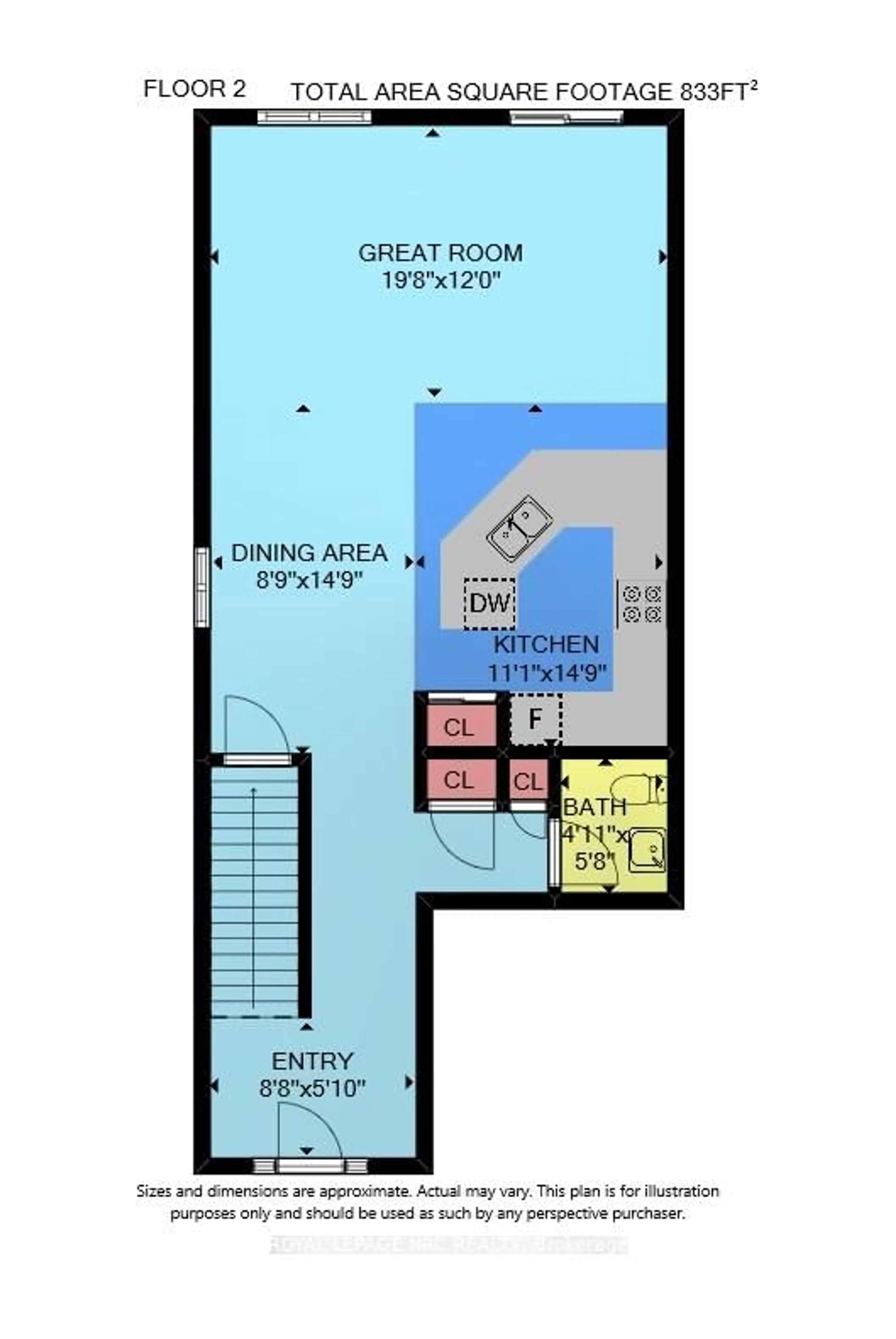 Floor plan for 56 Queens Circ, Fort Erie Ontario L0S 1B0
