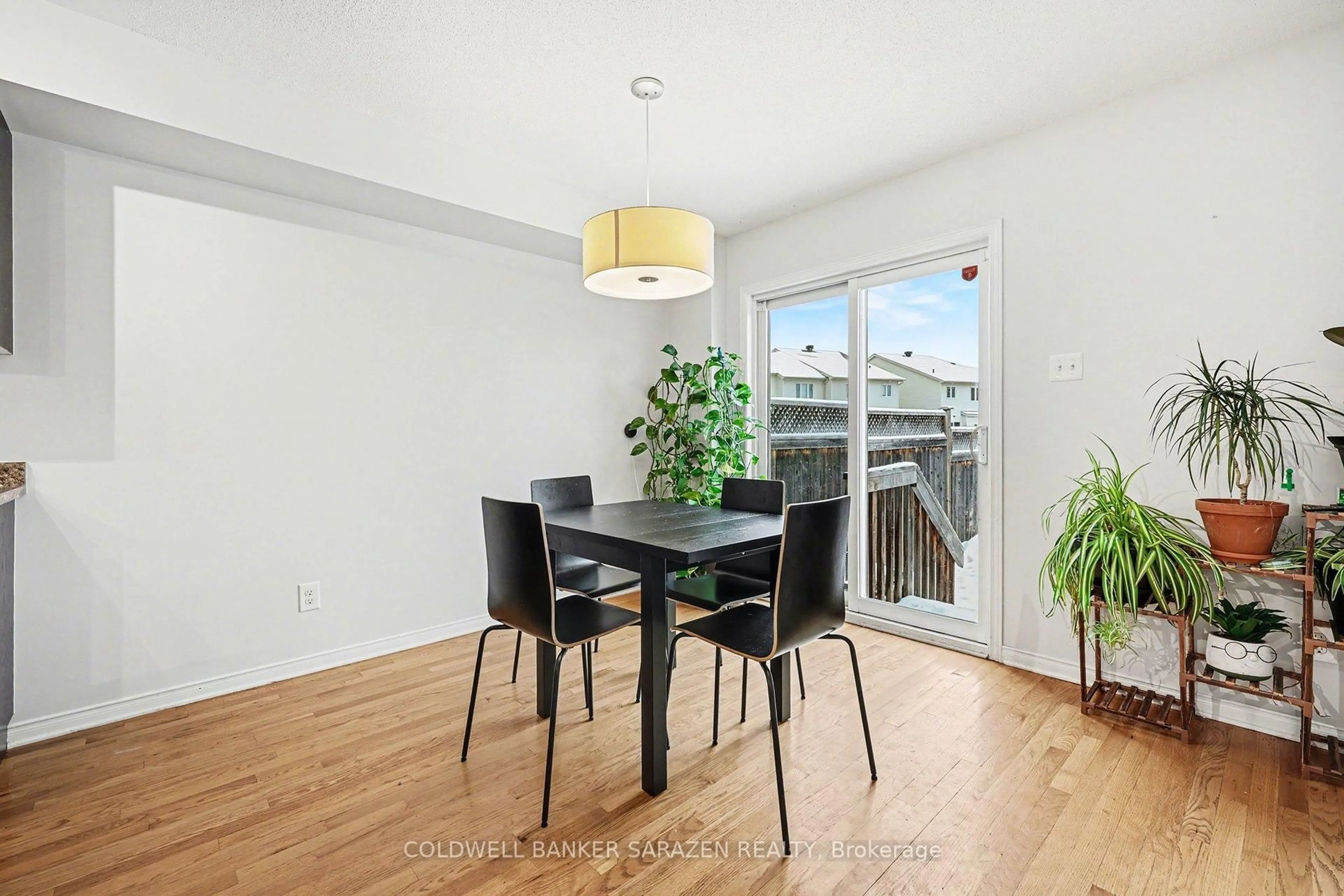 Dining room, wood/laminate floor for 157 Lokoya St, Ottawa Ontario K2S 0J5