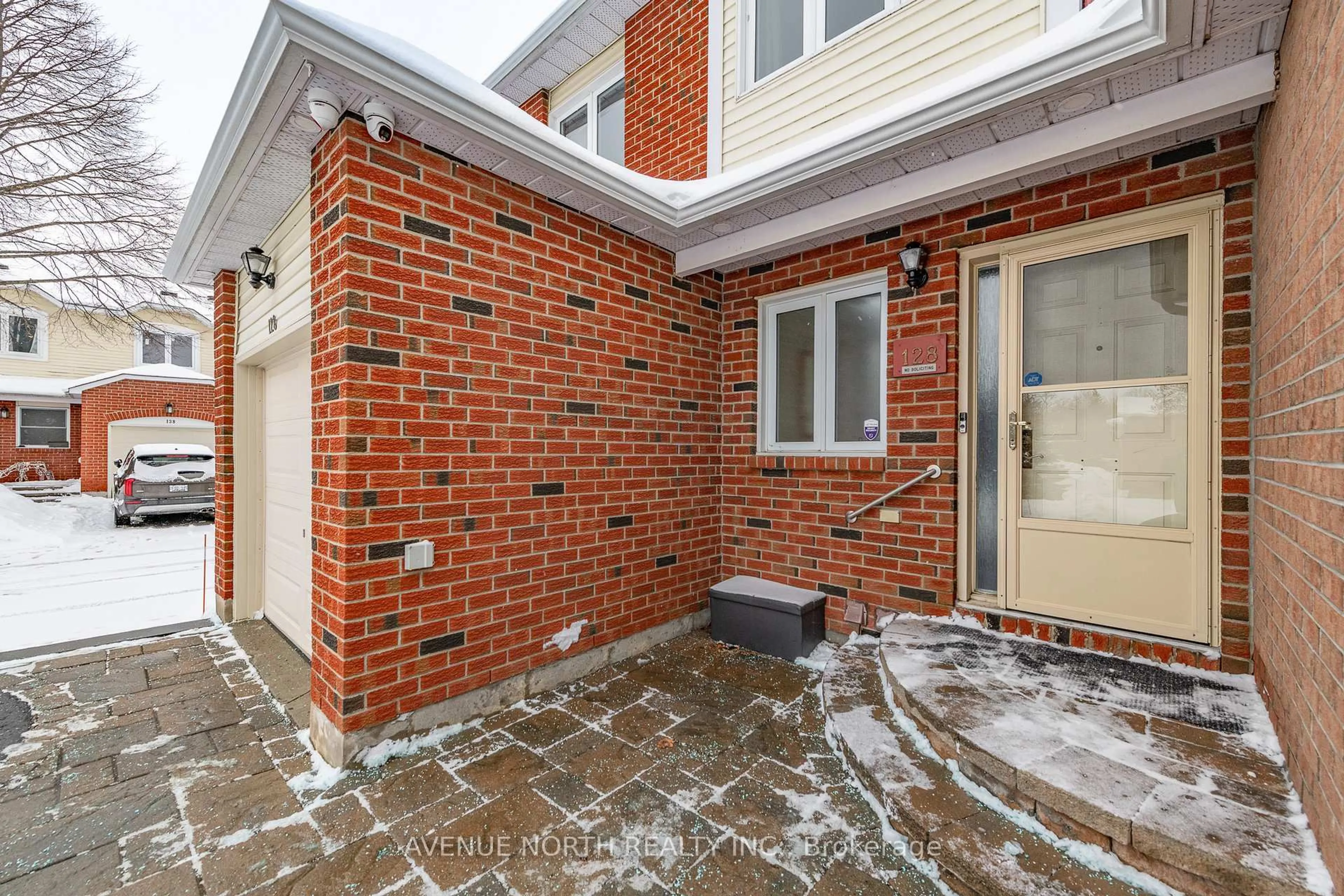 Home with brick exterior material, street for 128 Midsummer Terr, Ottawa Ontario K1E 3V3