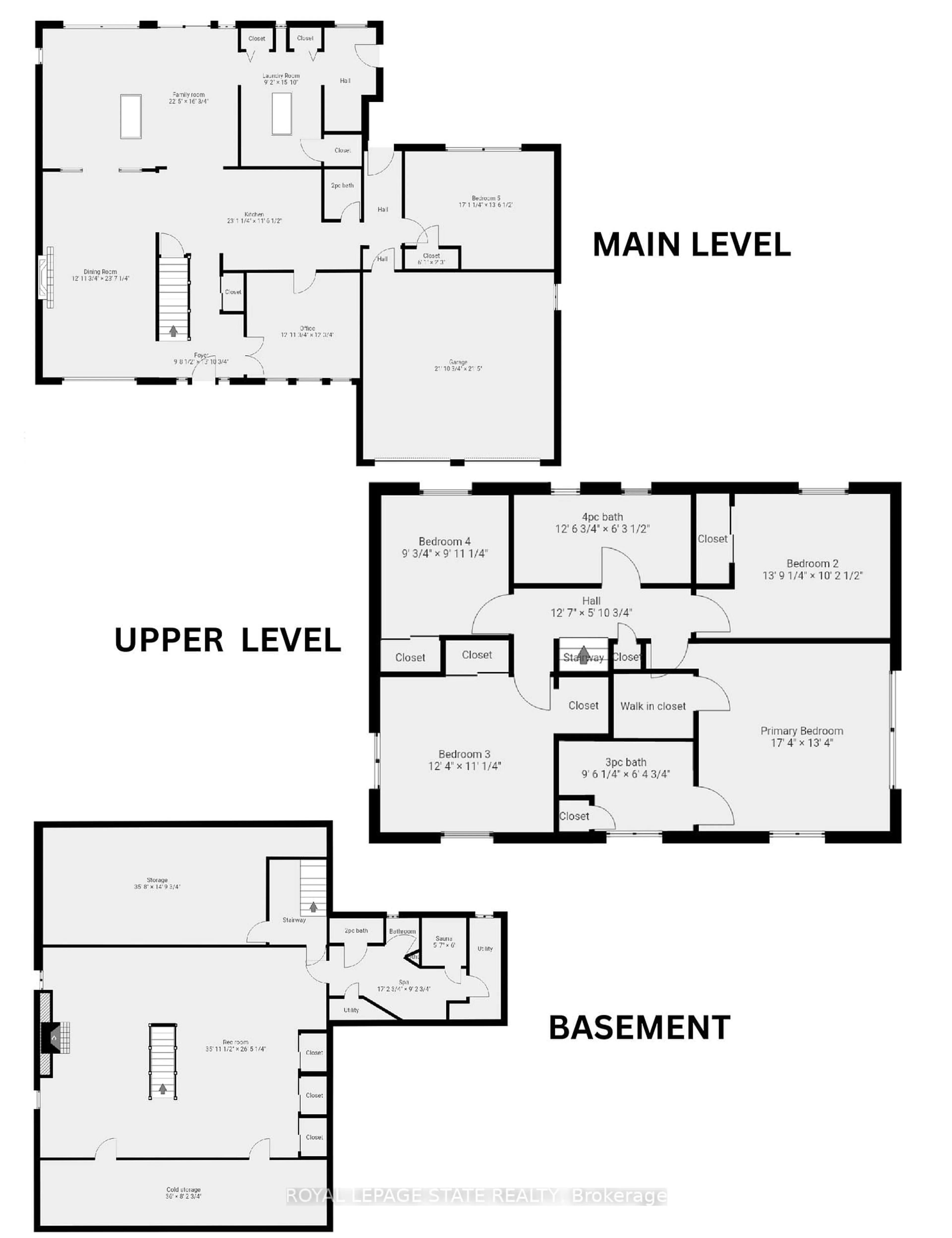 Floor plan for 29 Woodside Dr, Hamilton Ontario L8T 1C4