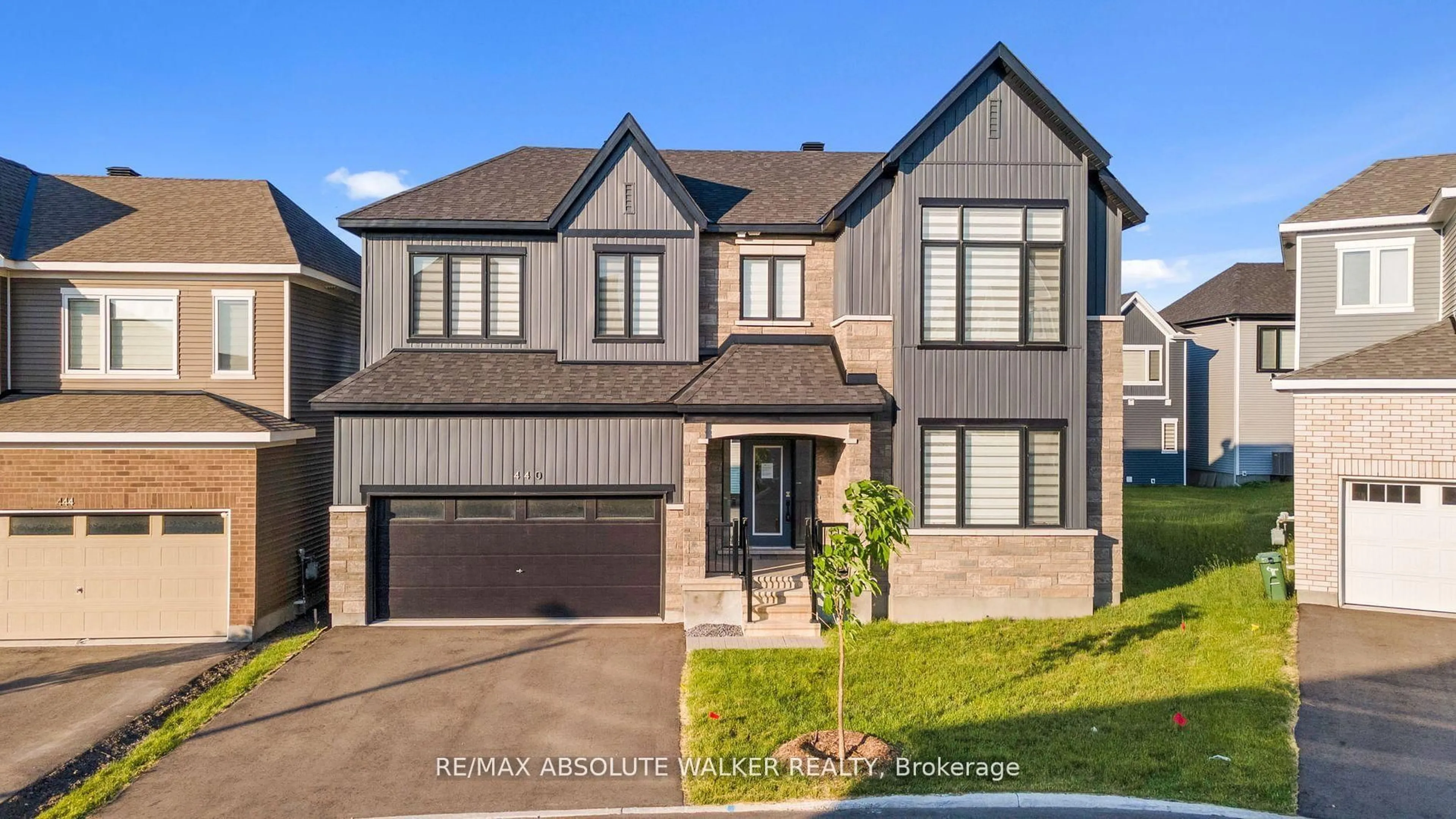 Home with brick exterior material, street for 440 Appalachian Circ, Ottawa Ontario K2J 6X4