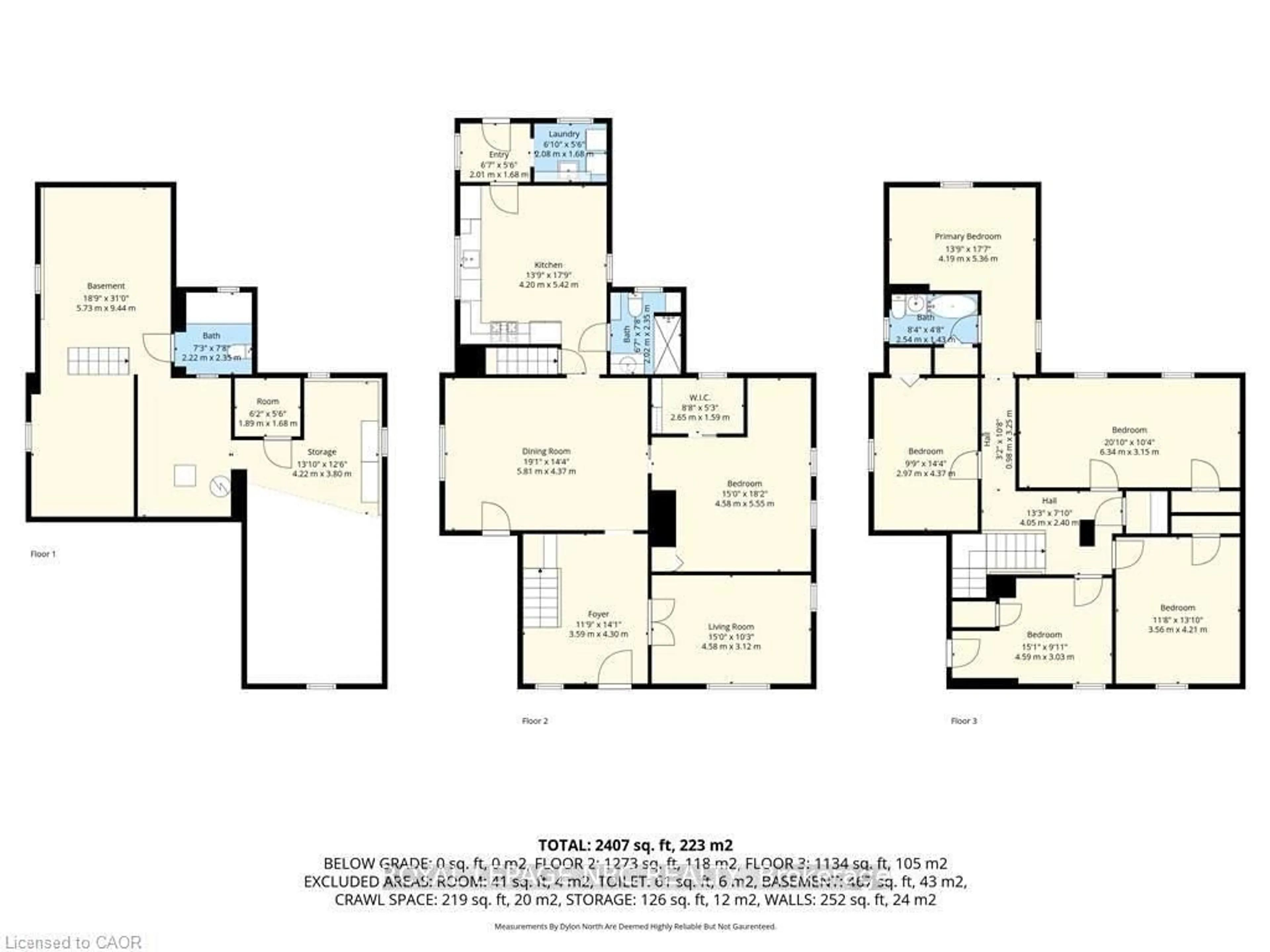 Floor plan for 115 West Main St, Welland Ontario L3C 4Z8