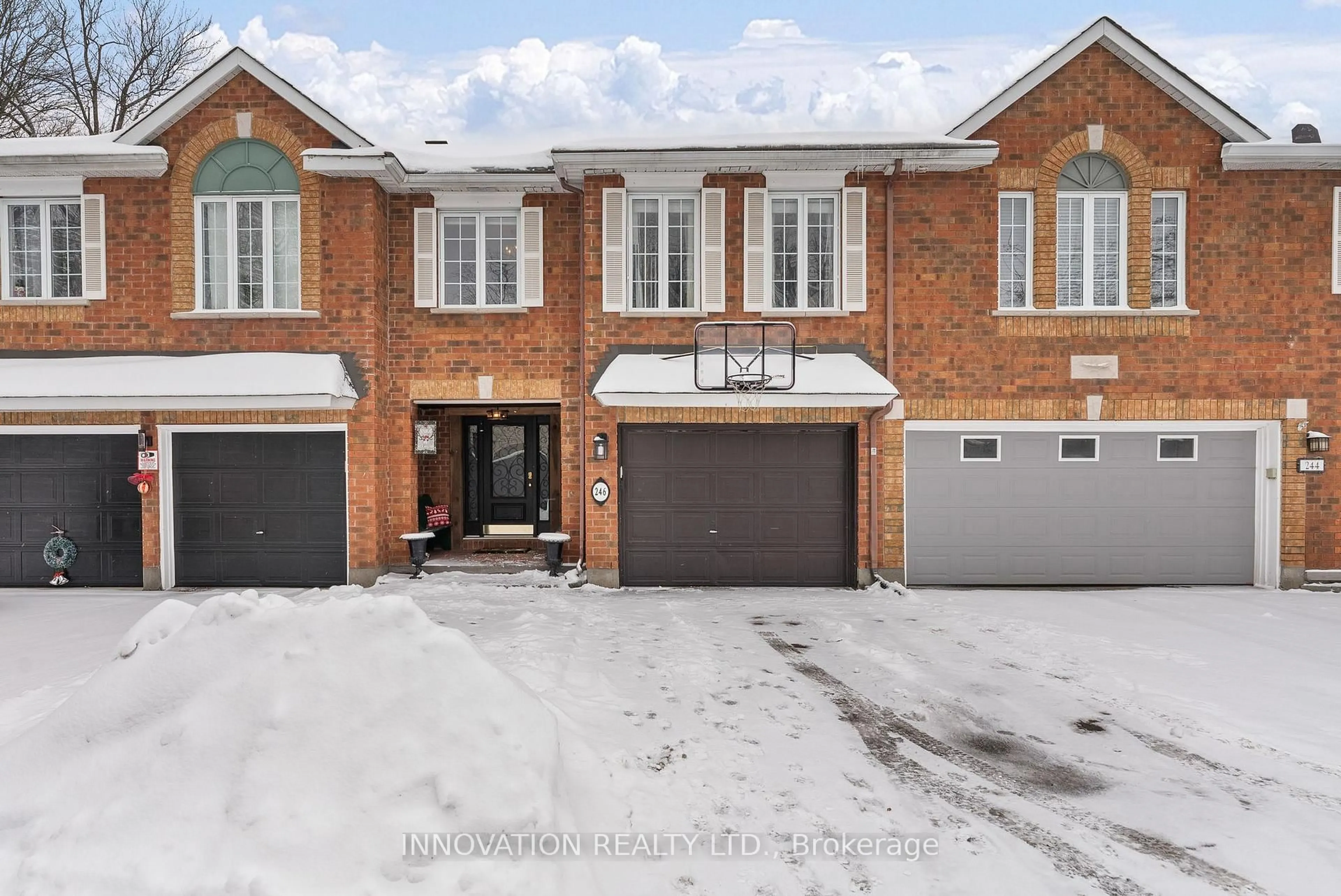 Home with brick exterior material, street for 246 Gladeview Private, Ottawa Ontario K1T 4A7