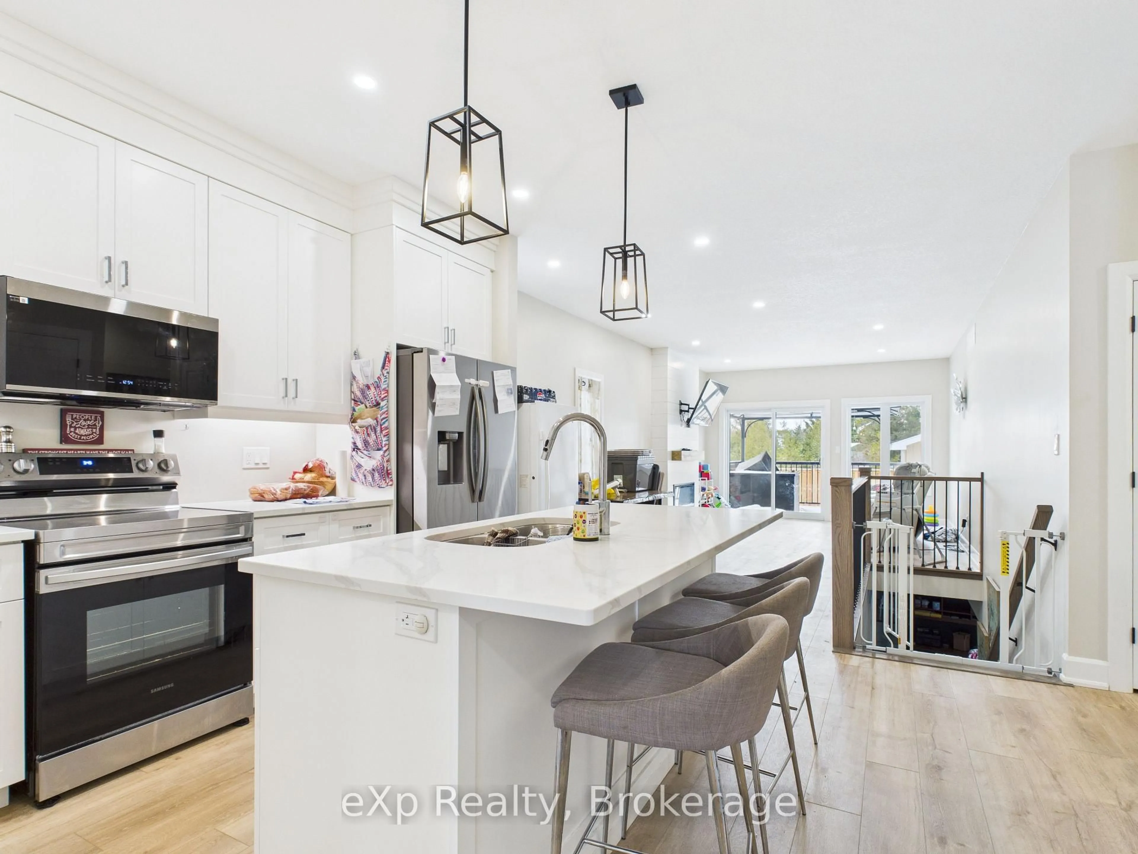 Open concept kitchen, unknown for 221130 Grey Road 9, West Grey Ontario N0G 2M0