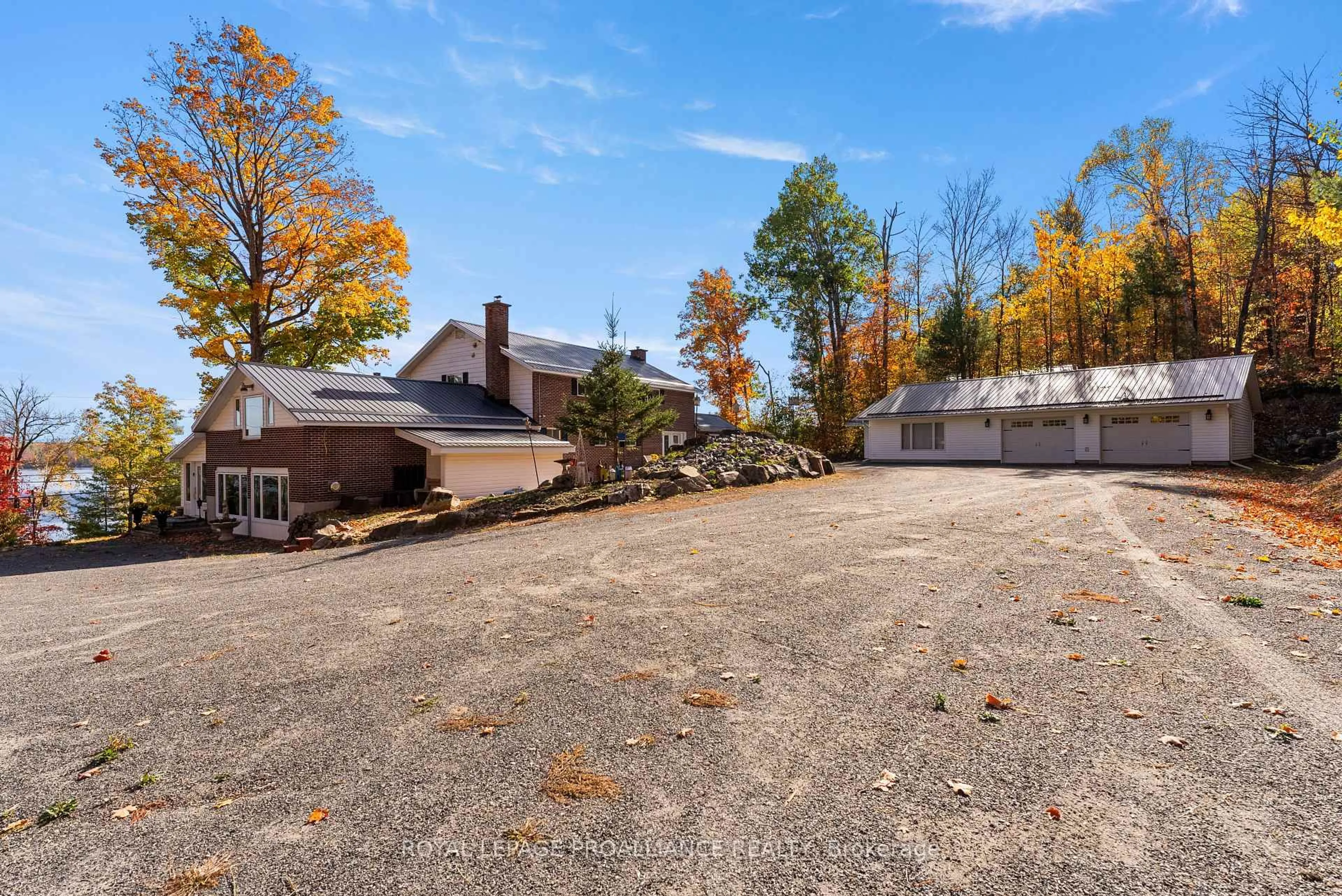 A pic from outside/outdoor area/front of a property/back of a property/a pic from drone, unknown for 17276 Highway 41, Cloyne Ontario K0H 1K0