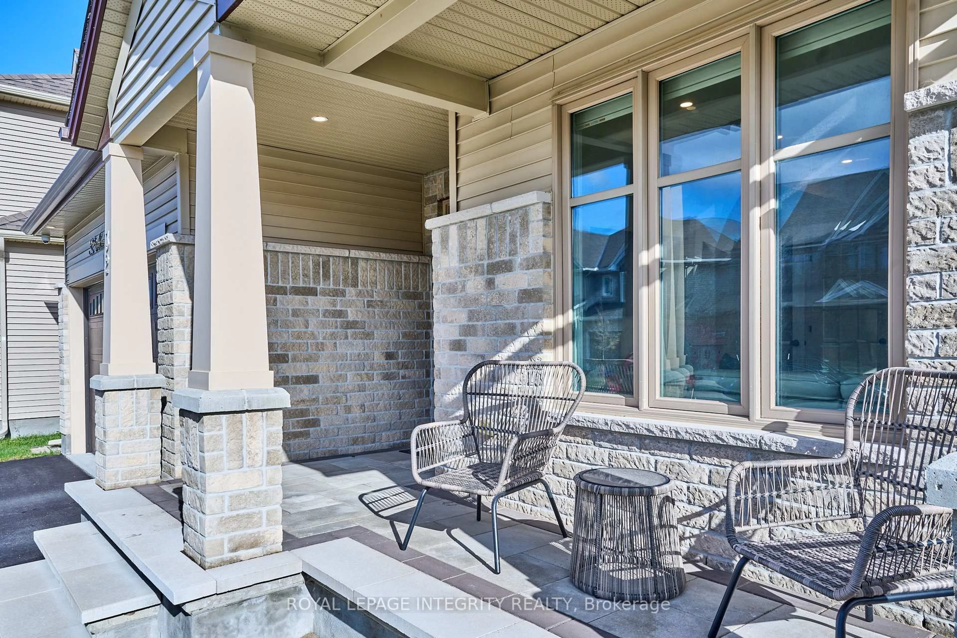 Patio, street for 32 Aconitum Way, Ottawa Ontario K1T 0S1