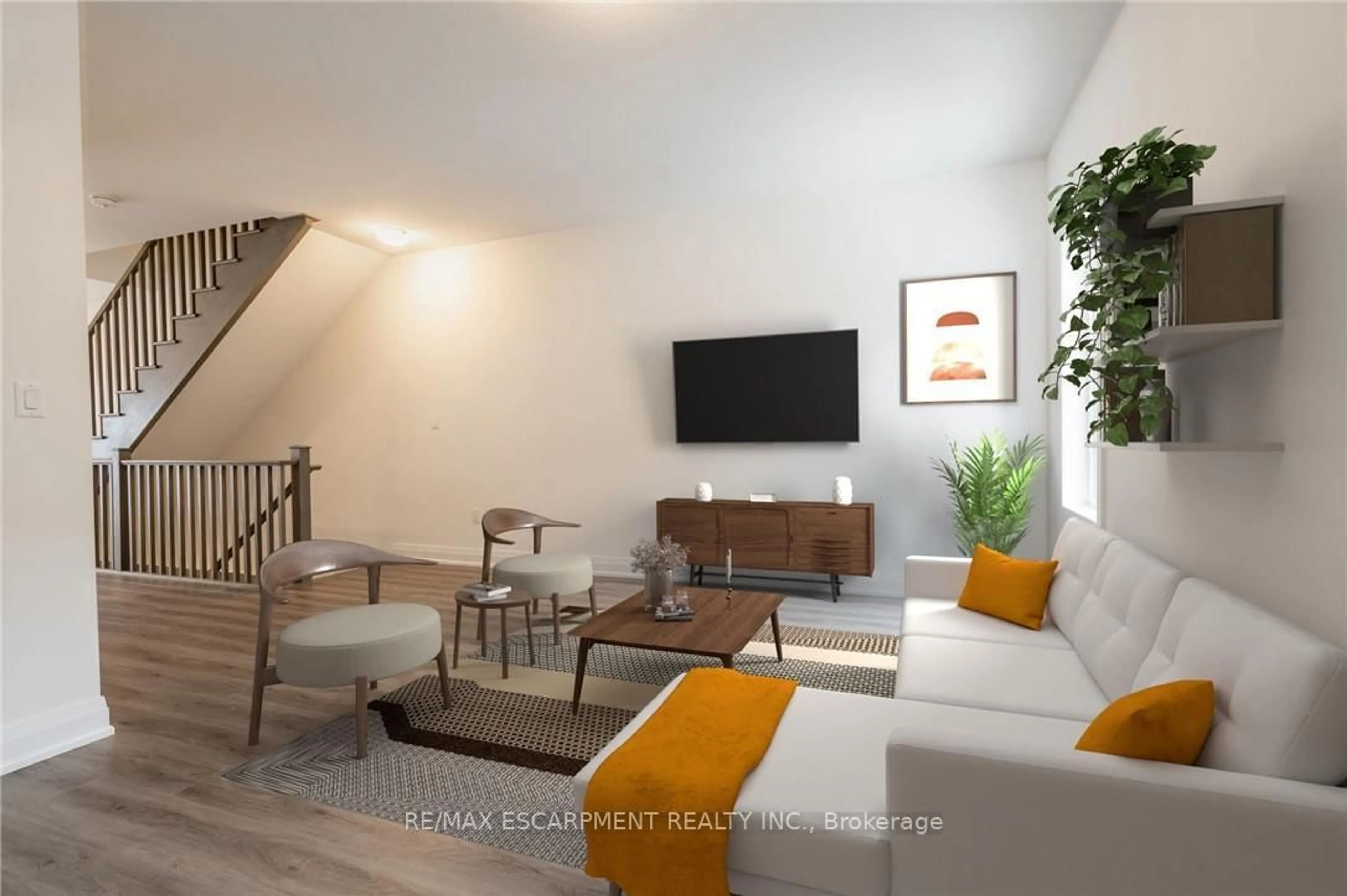 Living room with furniture, unknown for 16 CLEAR VALLEY Lane, Hamilton Ontario L0R 1W0