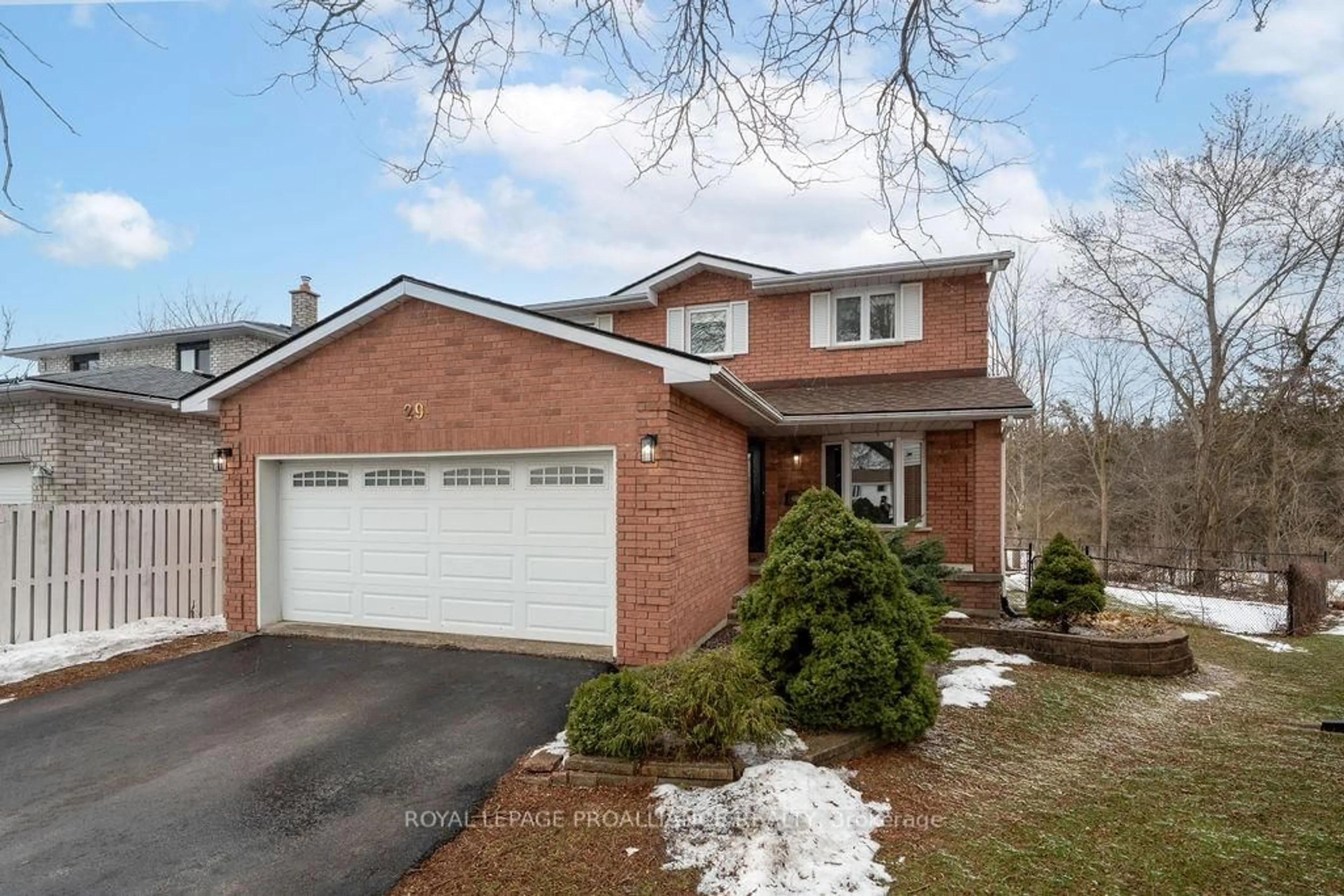 Home with brick exterior material, street for 29 Sherwood Cres, Belleville Ontario K8P 5G2