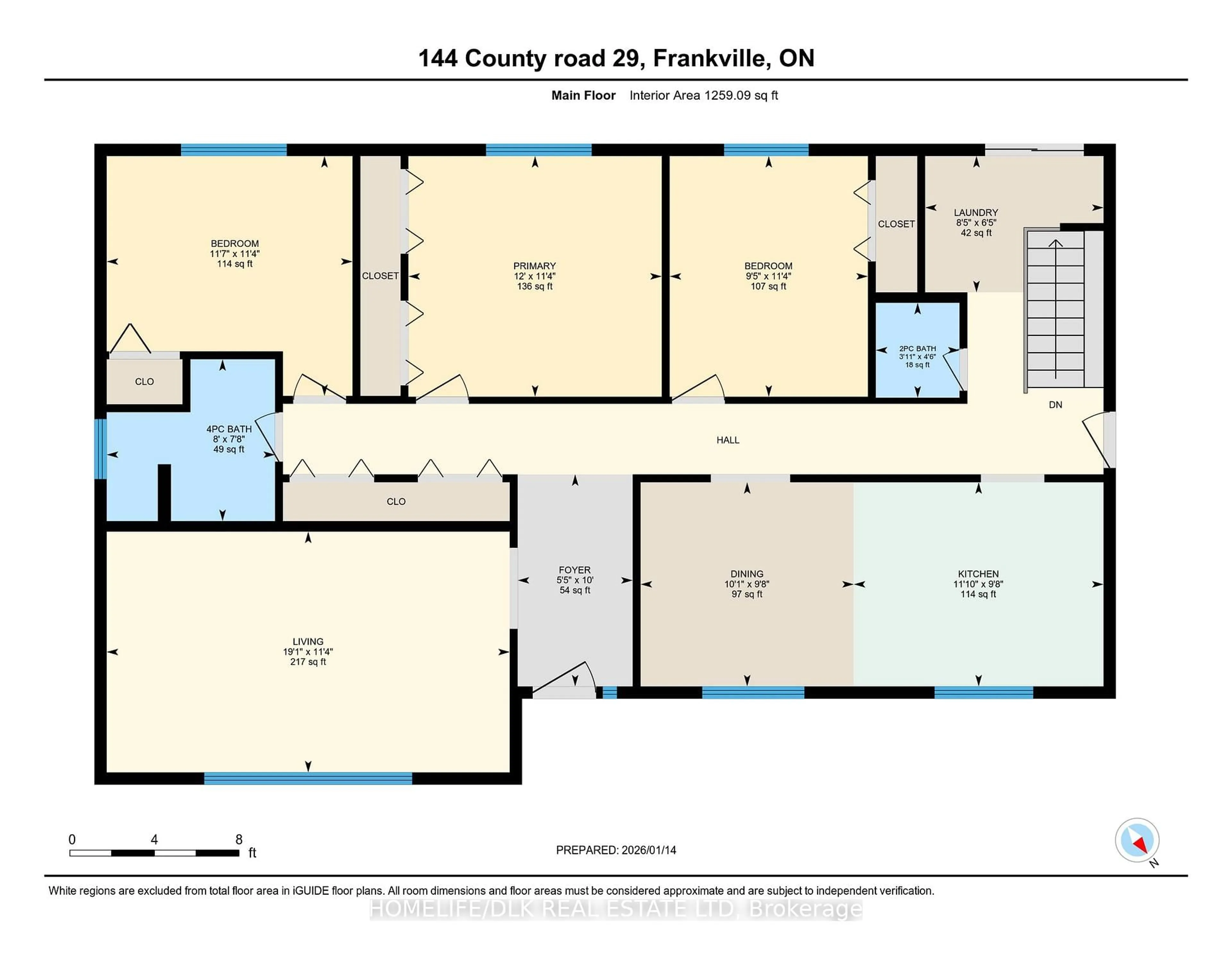 Floor plan for 144 County 29 Rd, Elizabethtown-Kitley Ontario K0E 1H0