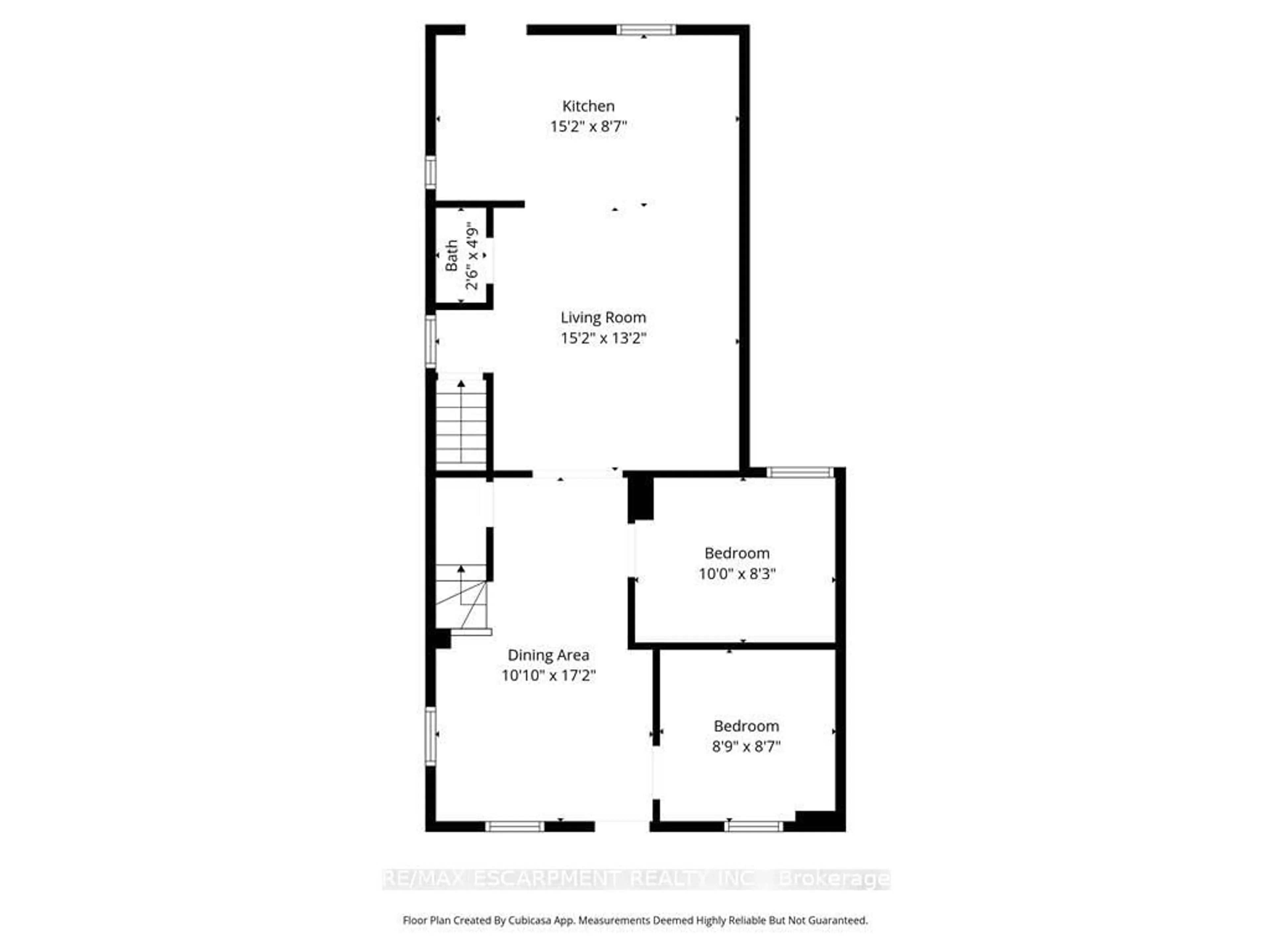 Floor plan for 199 BARTON St, Hamilton Ontario L8R 2H3