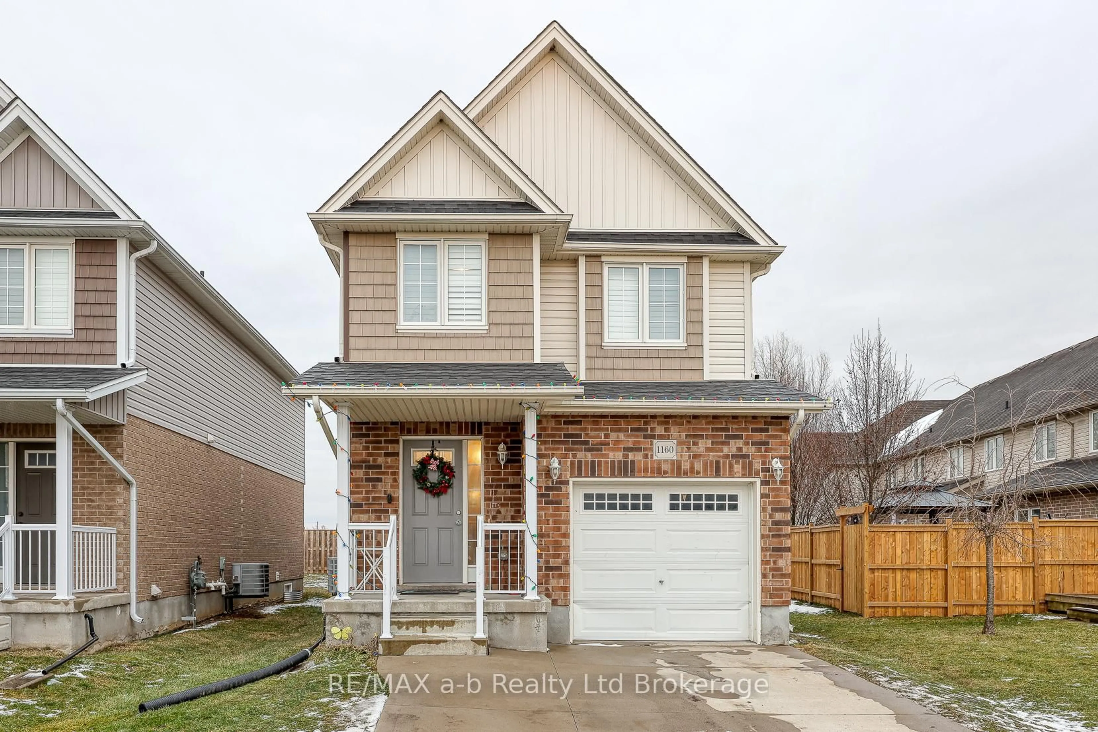 Home with brick exterior material, street for 1160 Caen Ave, Woodstock Ontario N4T 0G3