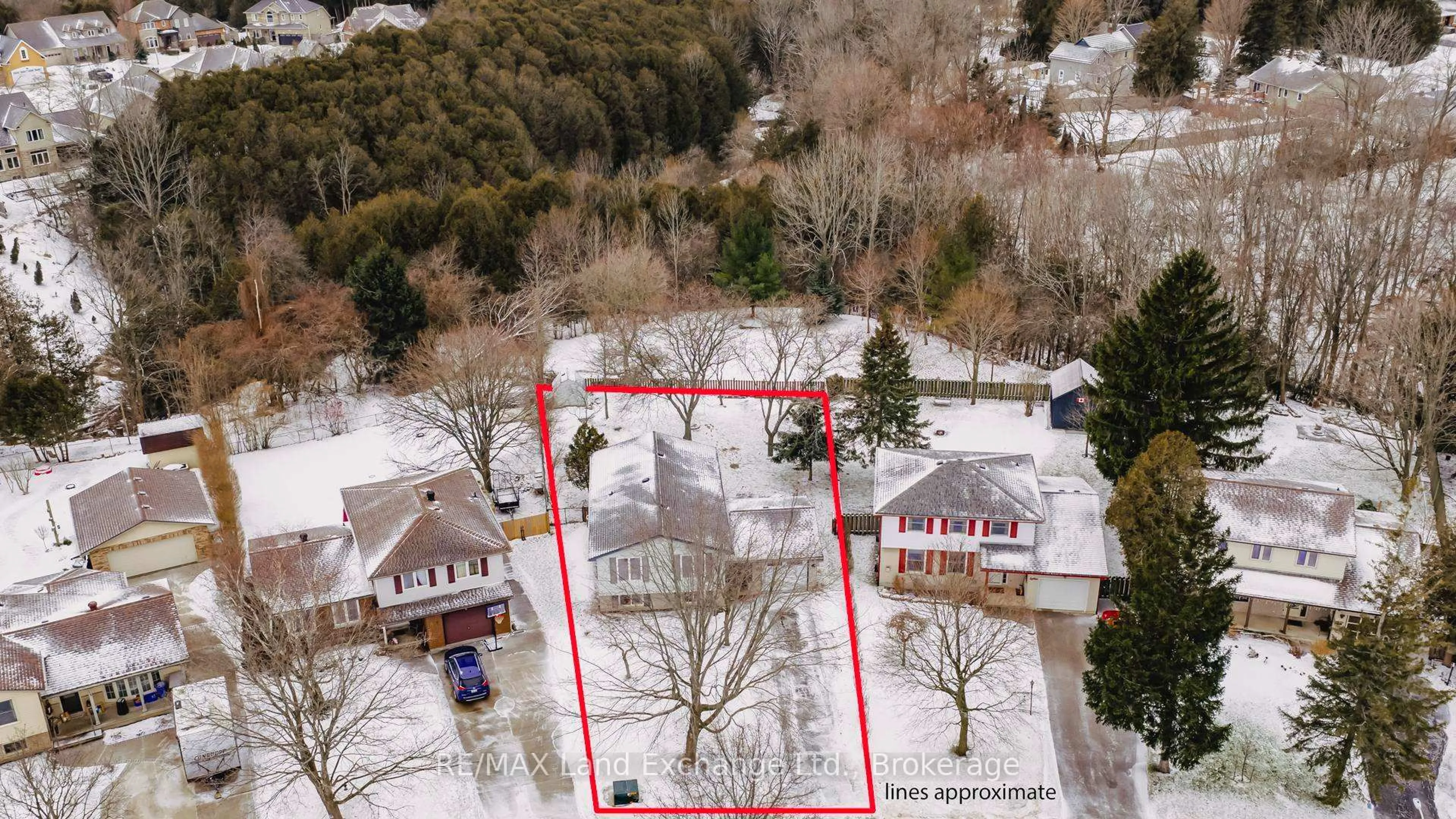 A pic from outside/outdoor area/front of a property/back of a property/a pic from drone, street for 716 Palmateer Dr, Kincardine Ontario N2Z 1R3