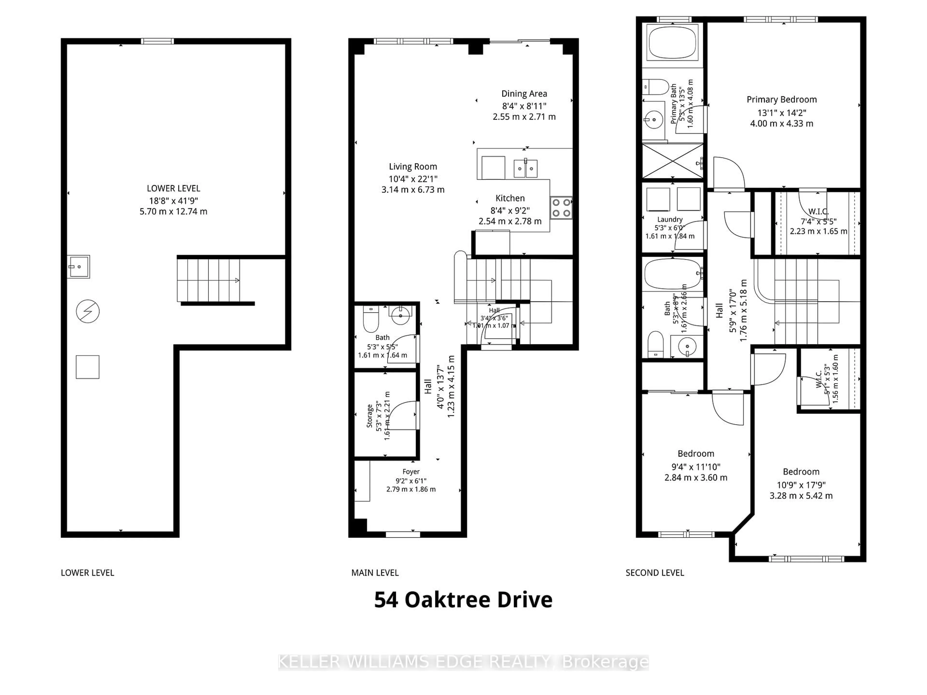Floor plan for 54 Oaktree Dr, Haldimand Ontario N3W 0E7