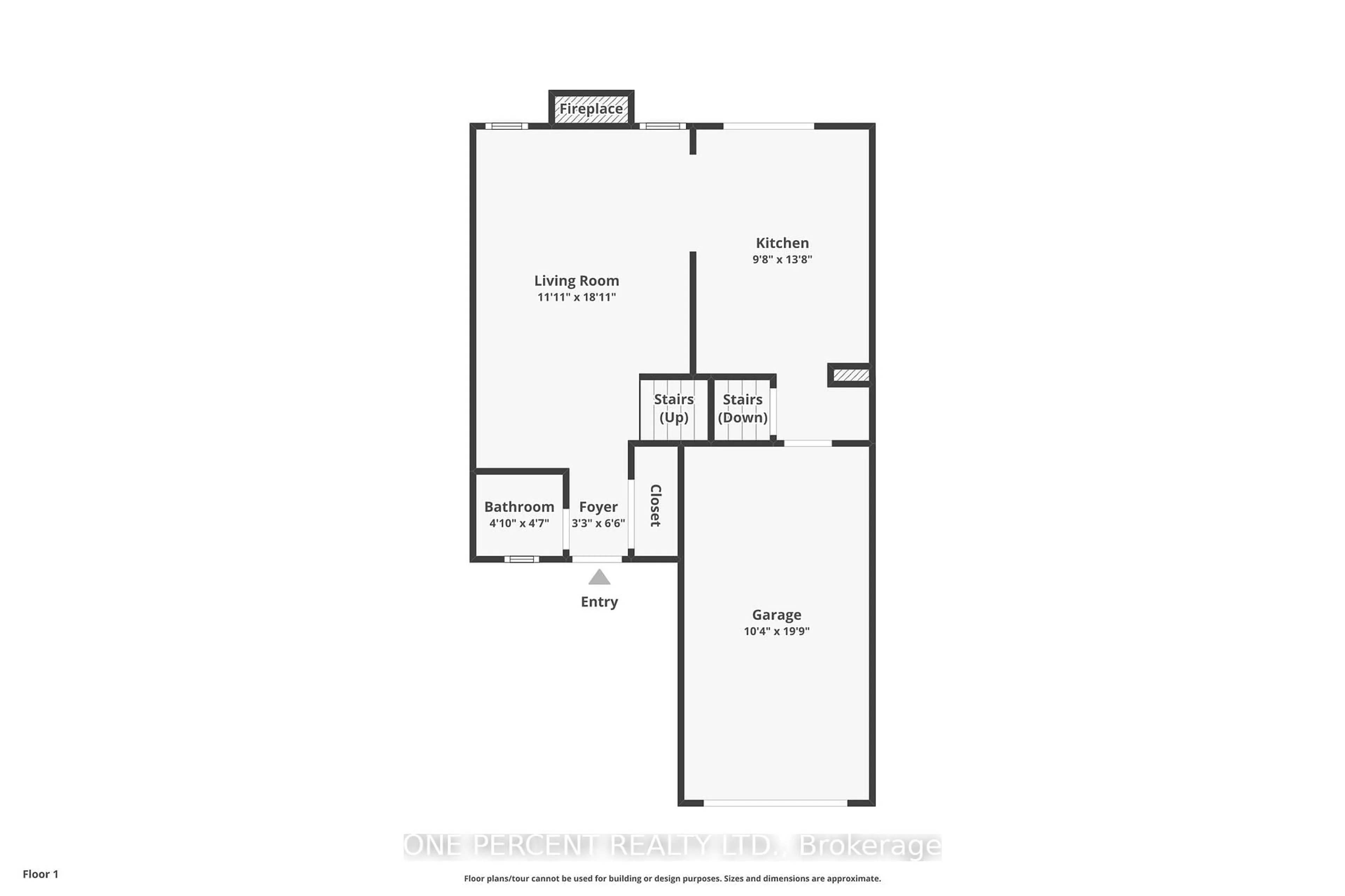 Floor plan for 901 Fameflower St, Ottawa Ontario K2J 6H3