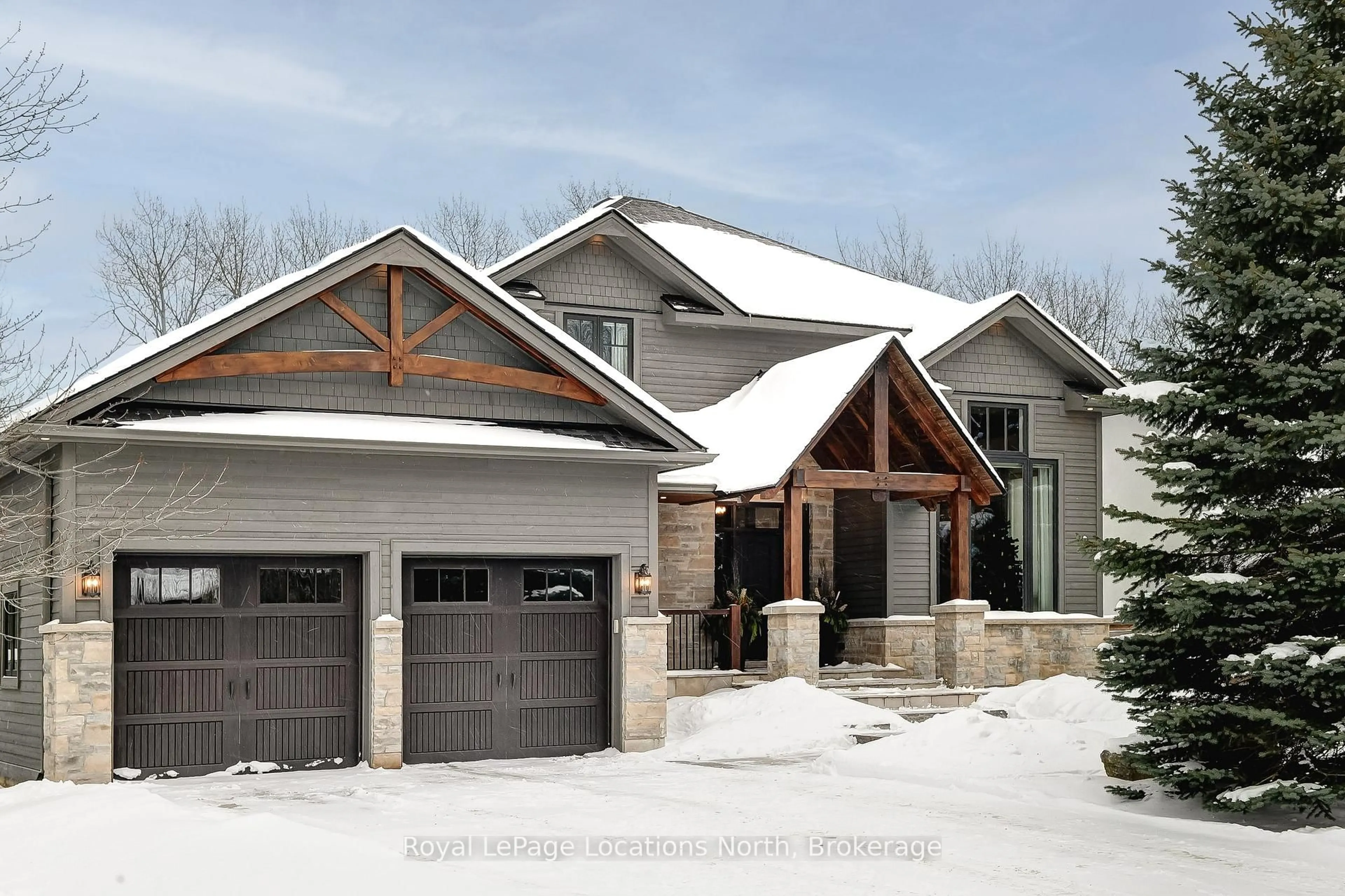 Home with brick exterior material, street for 113 Aspen Way, Blue Mountains Ontario L9Y 0S8