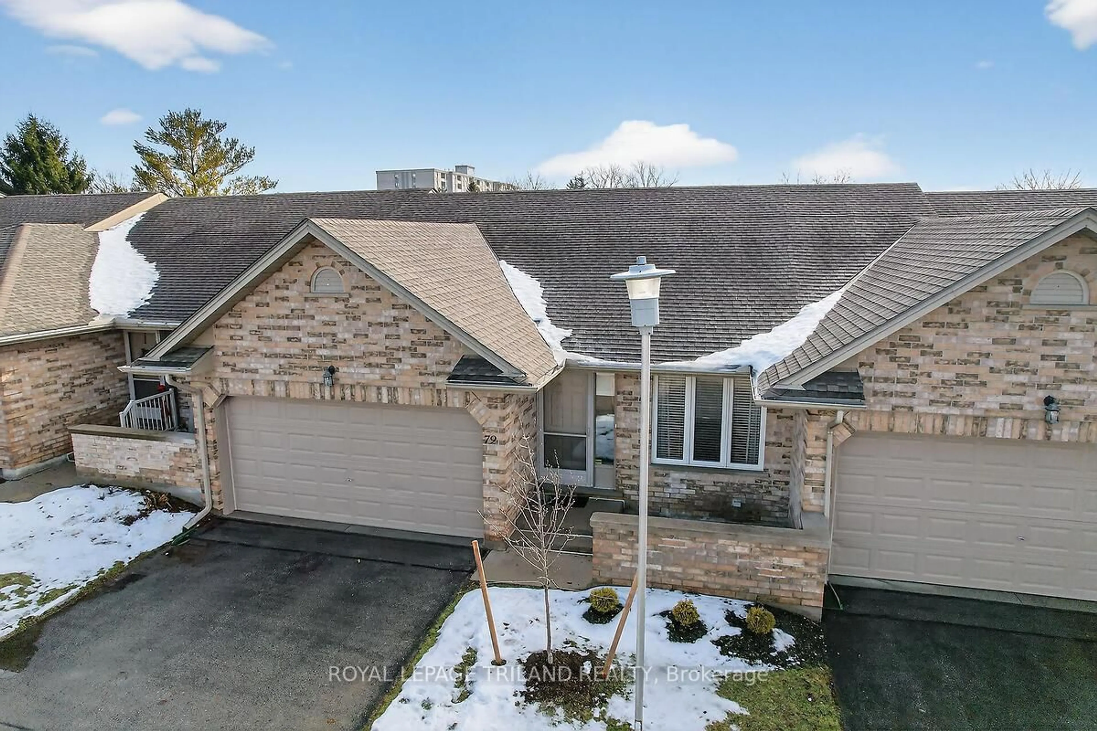 A pic from outside/outdoor area/front of a property/back of a property/a pic from drone, street for 1241 Beaverbrook Ave #79, London North Ontario N6H 5P1