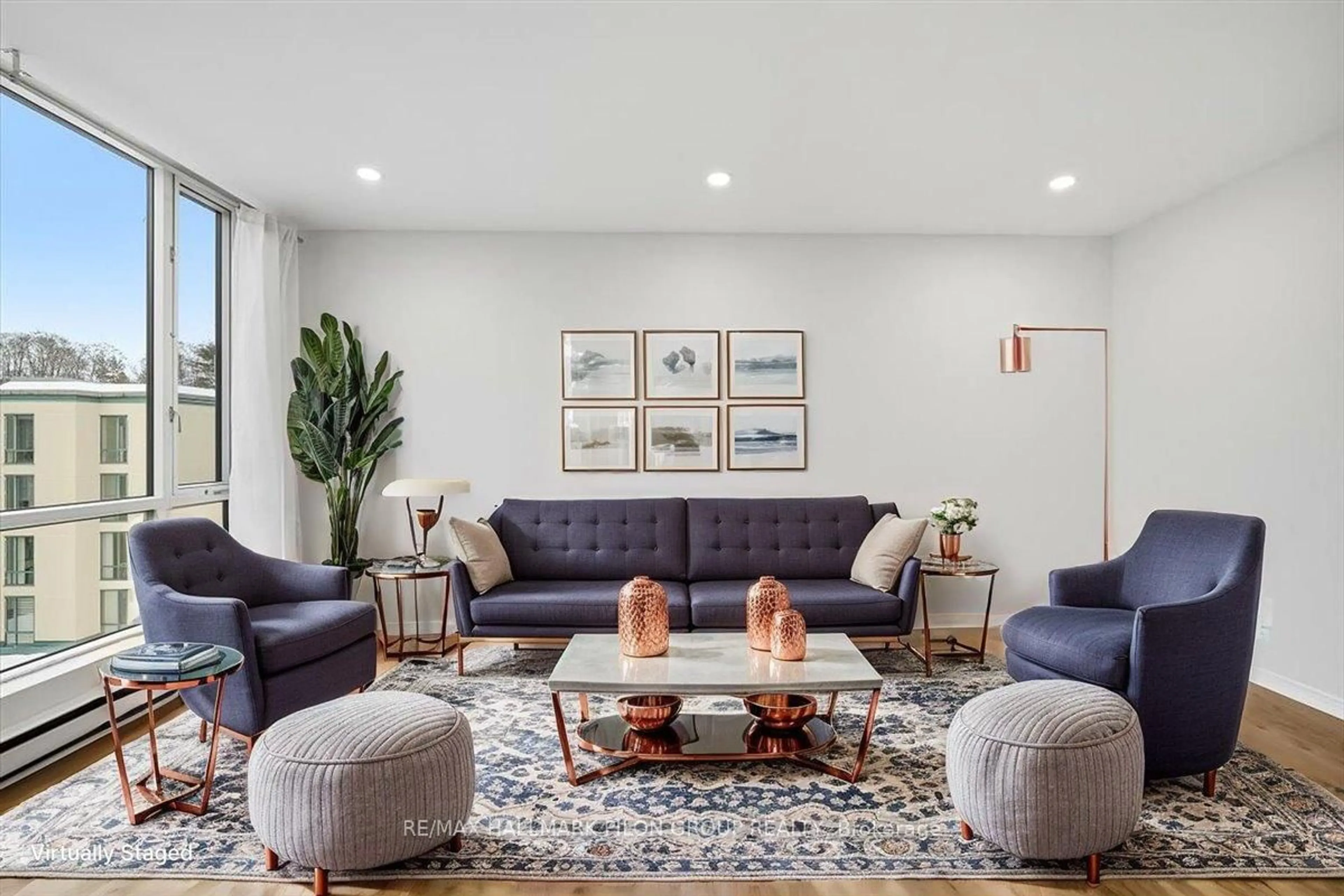 Living room with furniture, unknown for 330 Centrum Blvd #505, Ottawa Ontario K1E 3W2