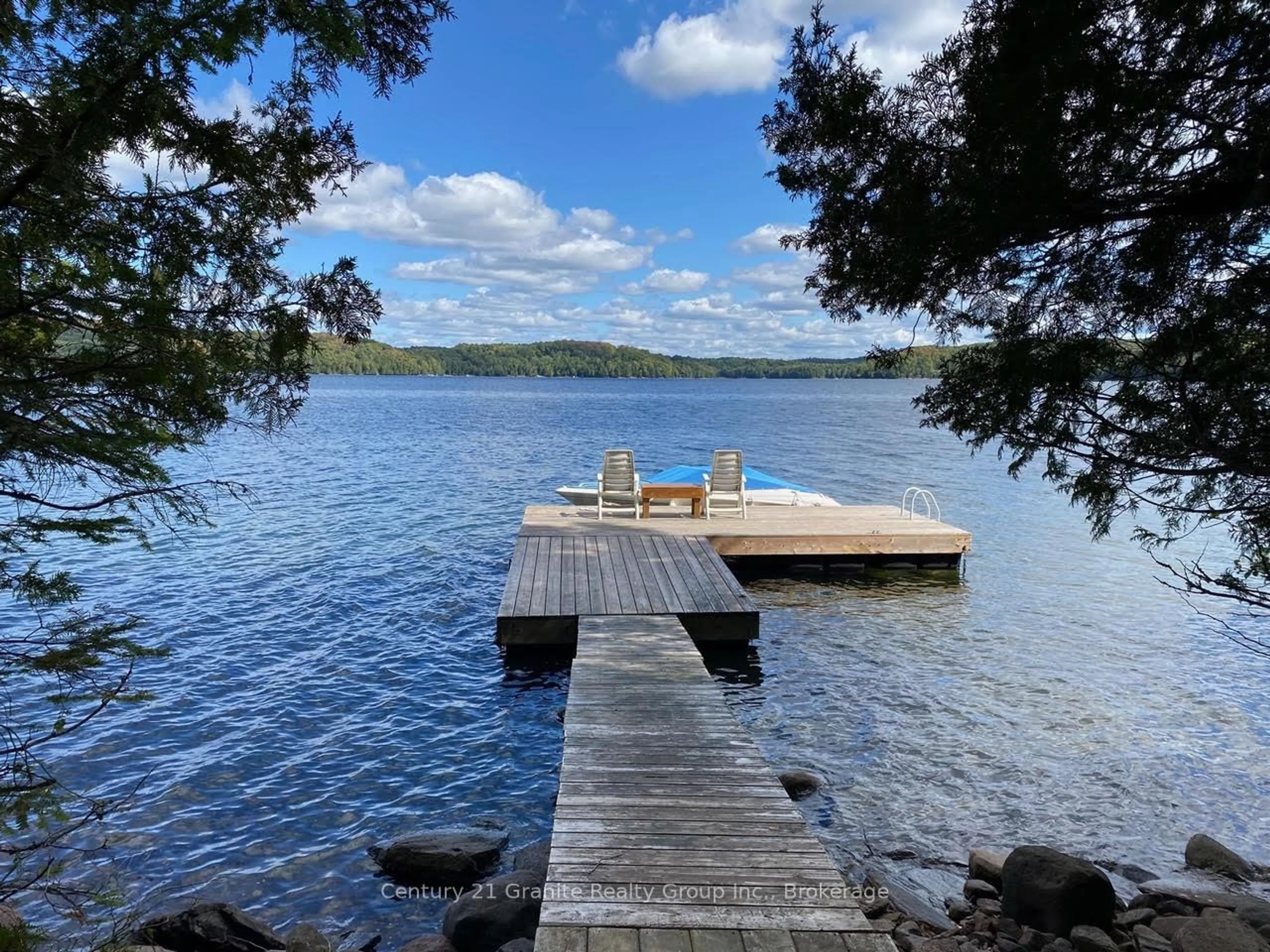 Patio, water/lake/river/ocean view for 1119 Wampum Rd, Dysart et al Ontario K0M 1S0