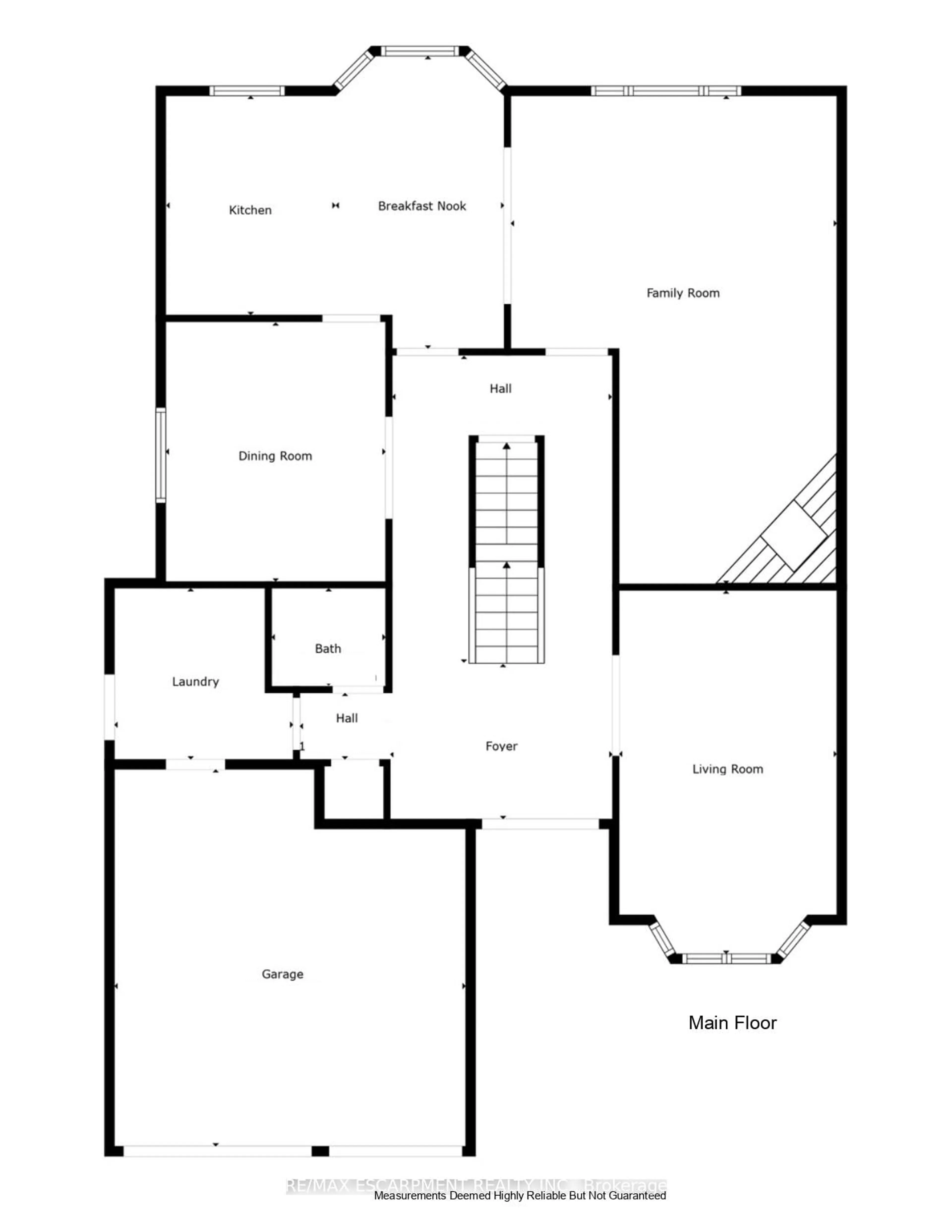 Floor plan for 9 Sugarberry Crt, Hamilton Ontario L8E 5E6