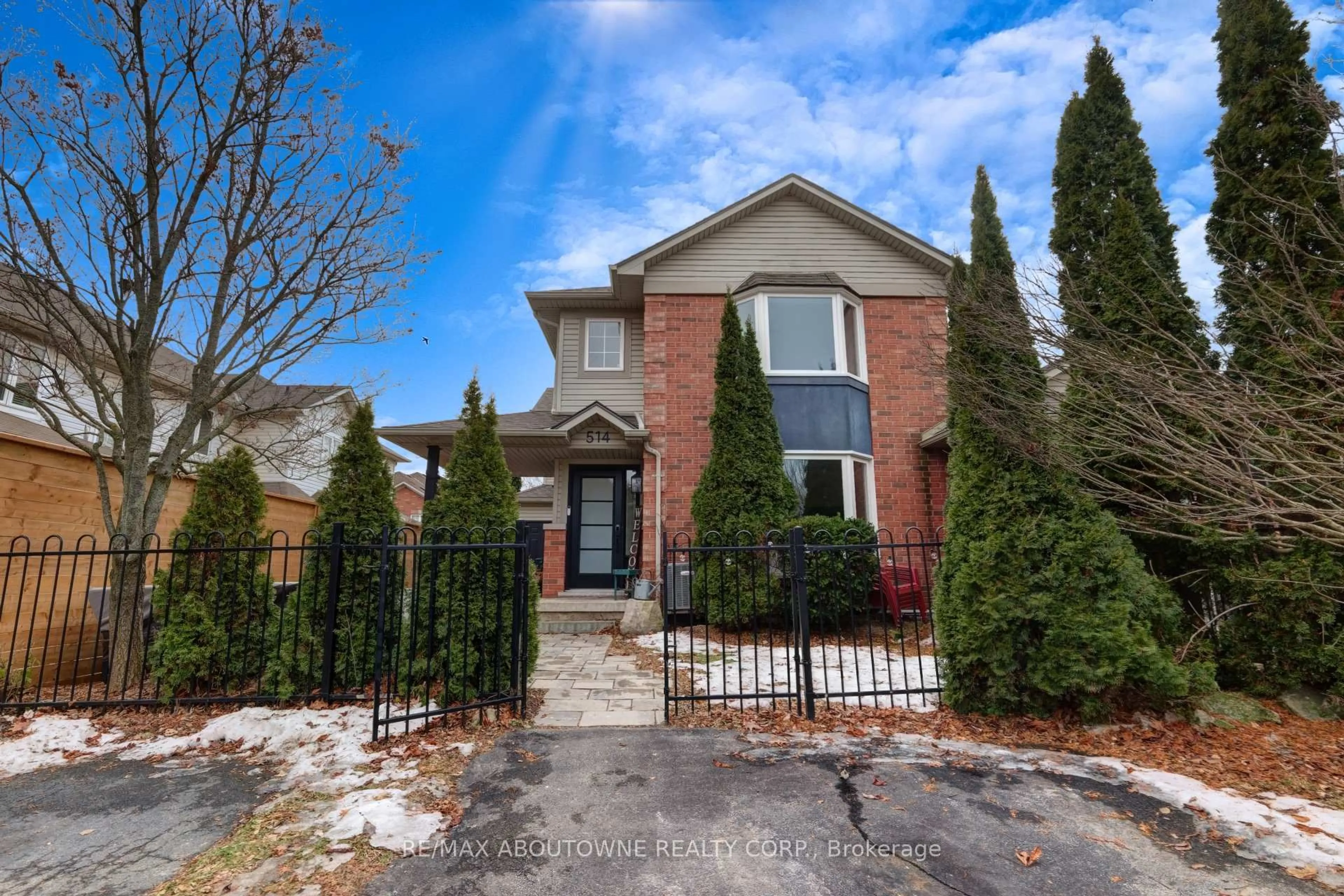 Home with brick exterior material, street for 514 Jerseyville Rd, Hamilton Ontario L9G 3L5
