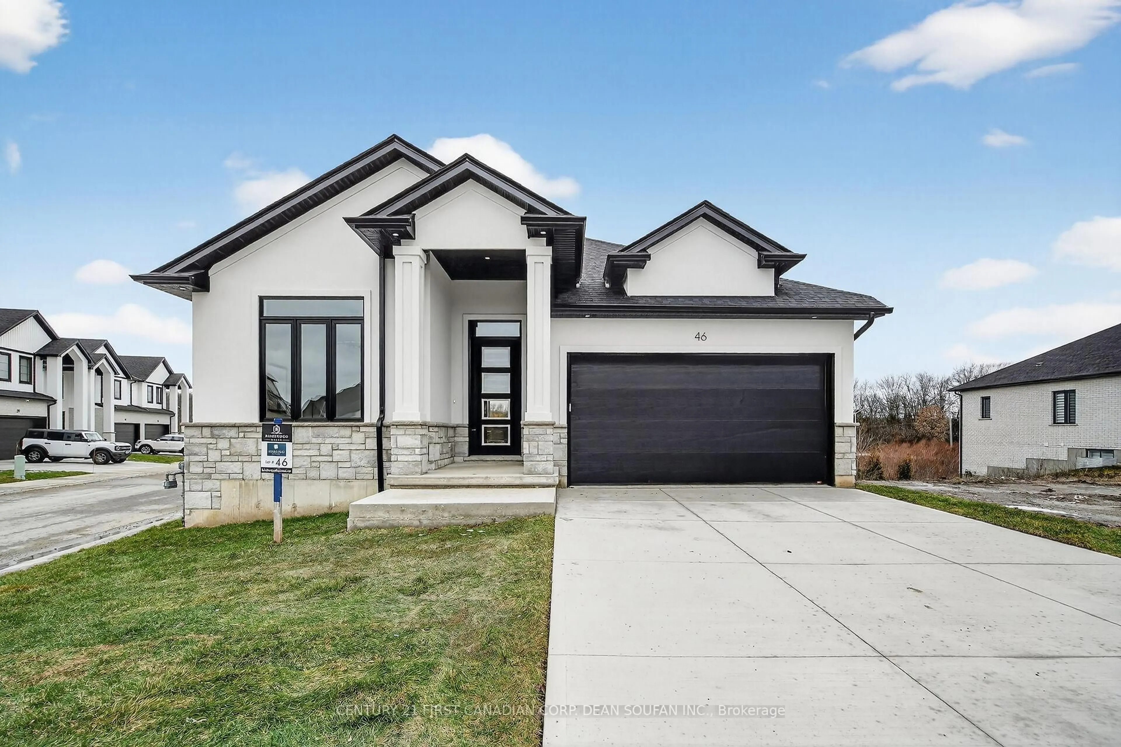 Home with brick exterior material, street for 3425 GRAND OAK Crossing #46, London South Ontario N6P 0K4