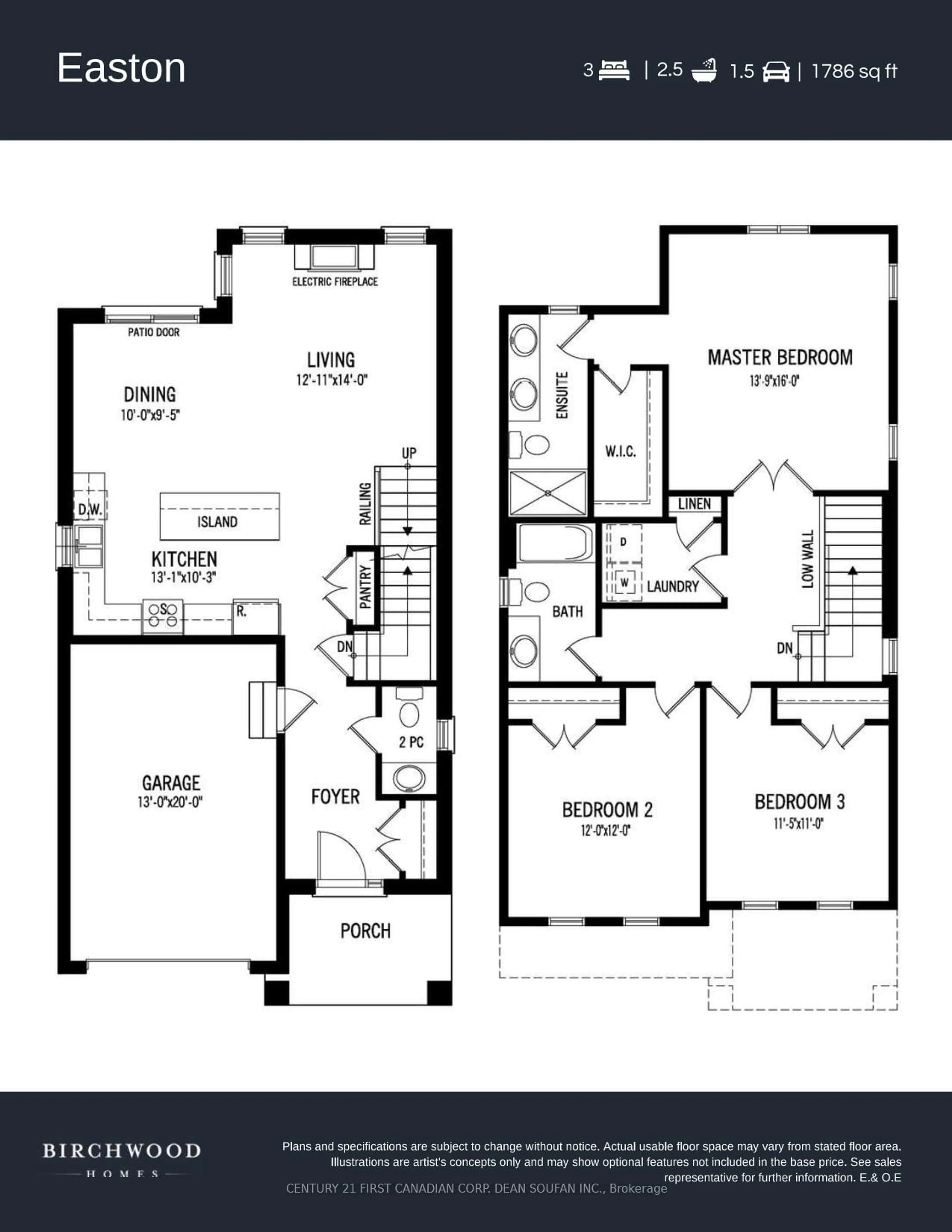 Floor plan for 6271 ROYAL MAGNOLIA Ave, London South Ontario N6P 0J6