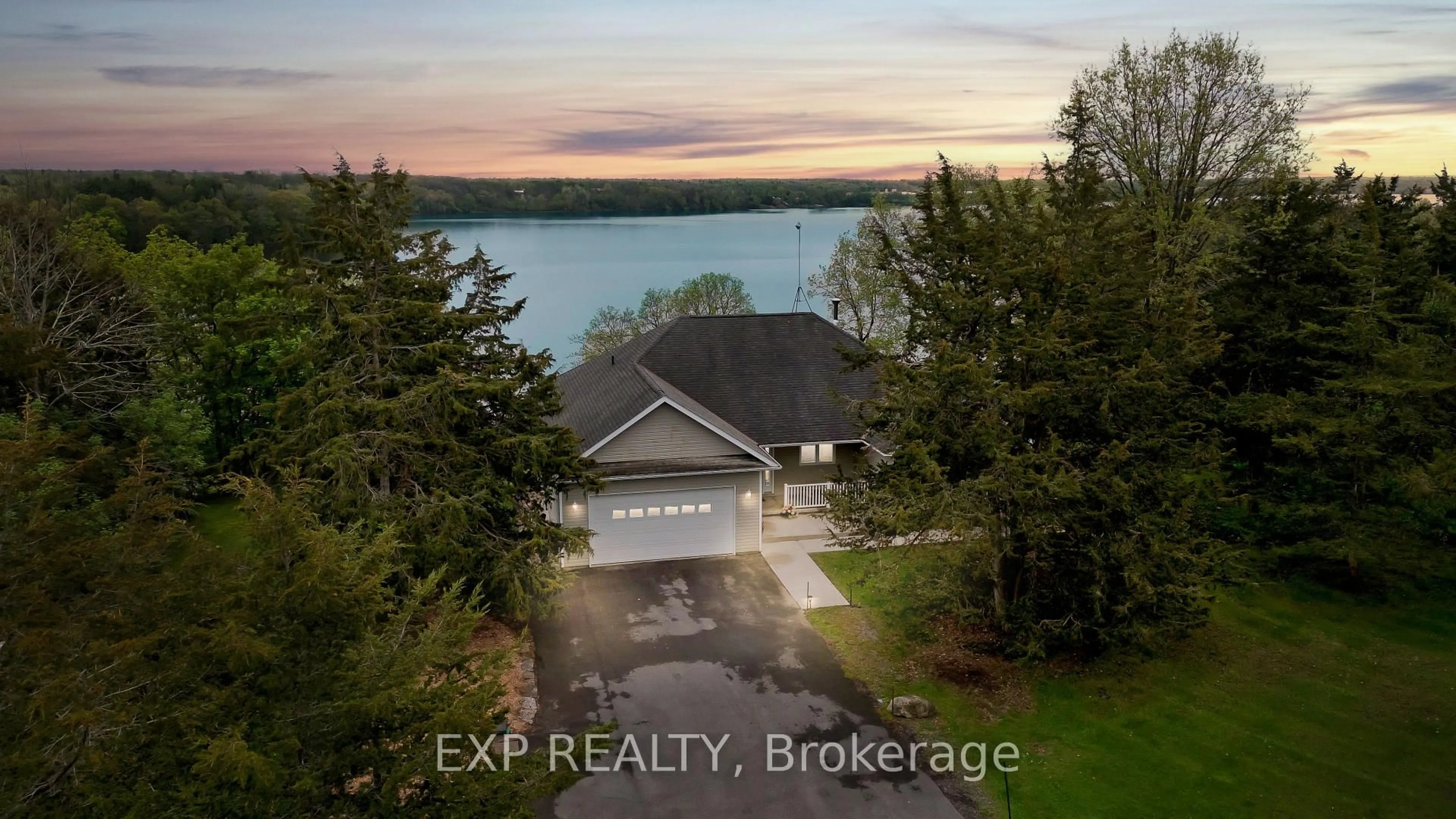 A pic from outside/outdoor area/front of a property/back of a property/a pic from drone, water/lake/river/ocean view for 4739 County Rd 9 Rd, Napanee Ontario K7R 3K8